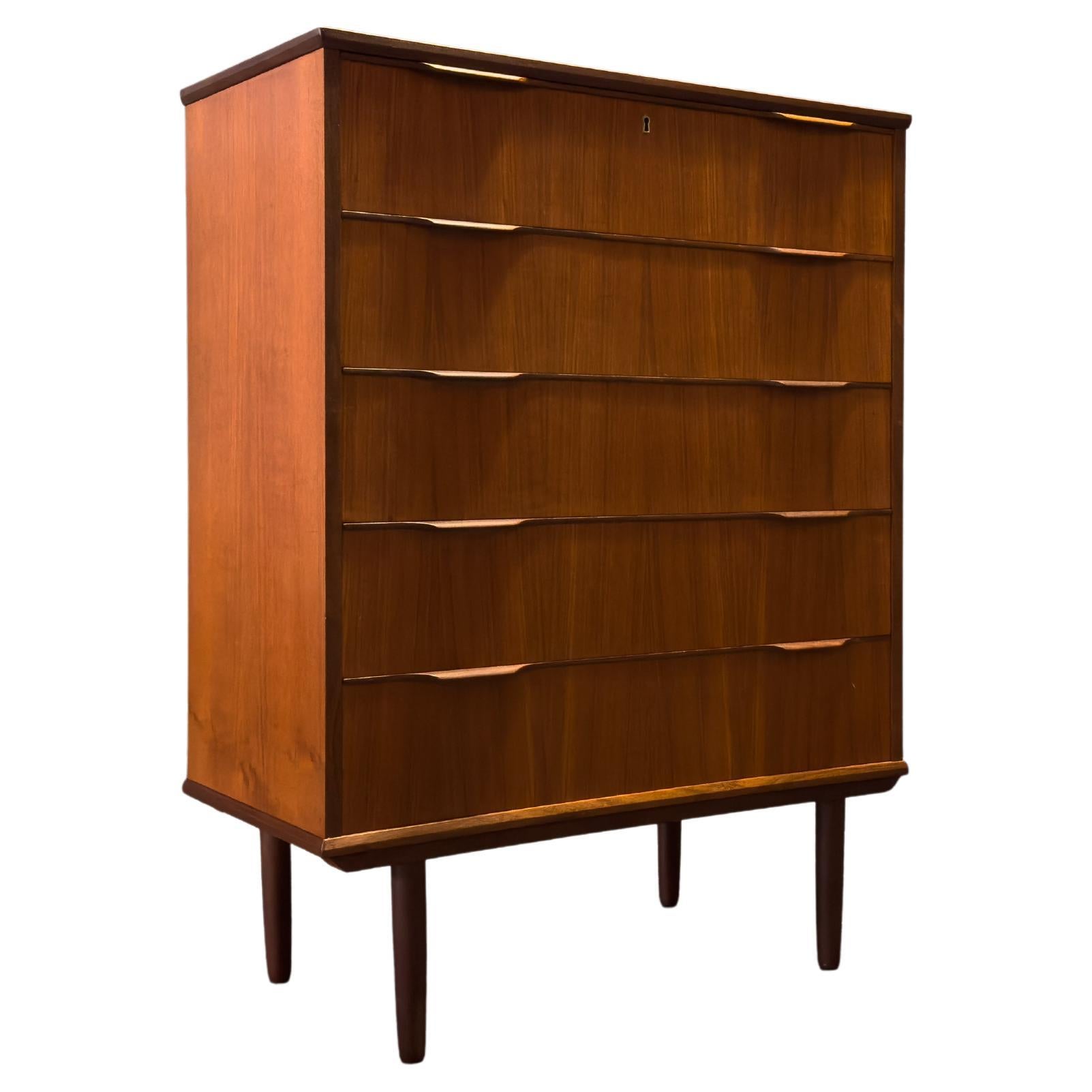 Teak Chest of Drawers