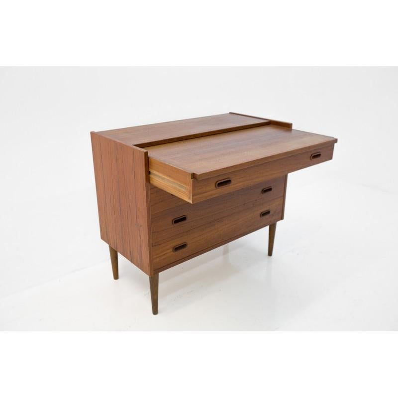 Teak Chest of Drawers with Compartments, Danish Design, 1960s 1