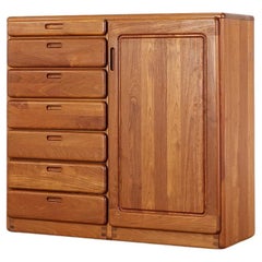 Teak Chest with Drawers and Compartments Langeskov Møbelfabrik A / S Denmark