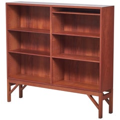 Teak China Bookcase by Børge Mogensen for FDB, 1960s