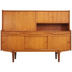 Teak Classic Highboard Danish Design Retro