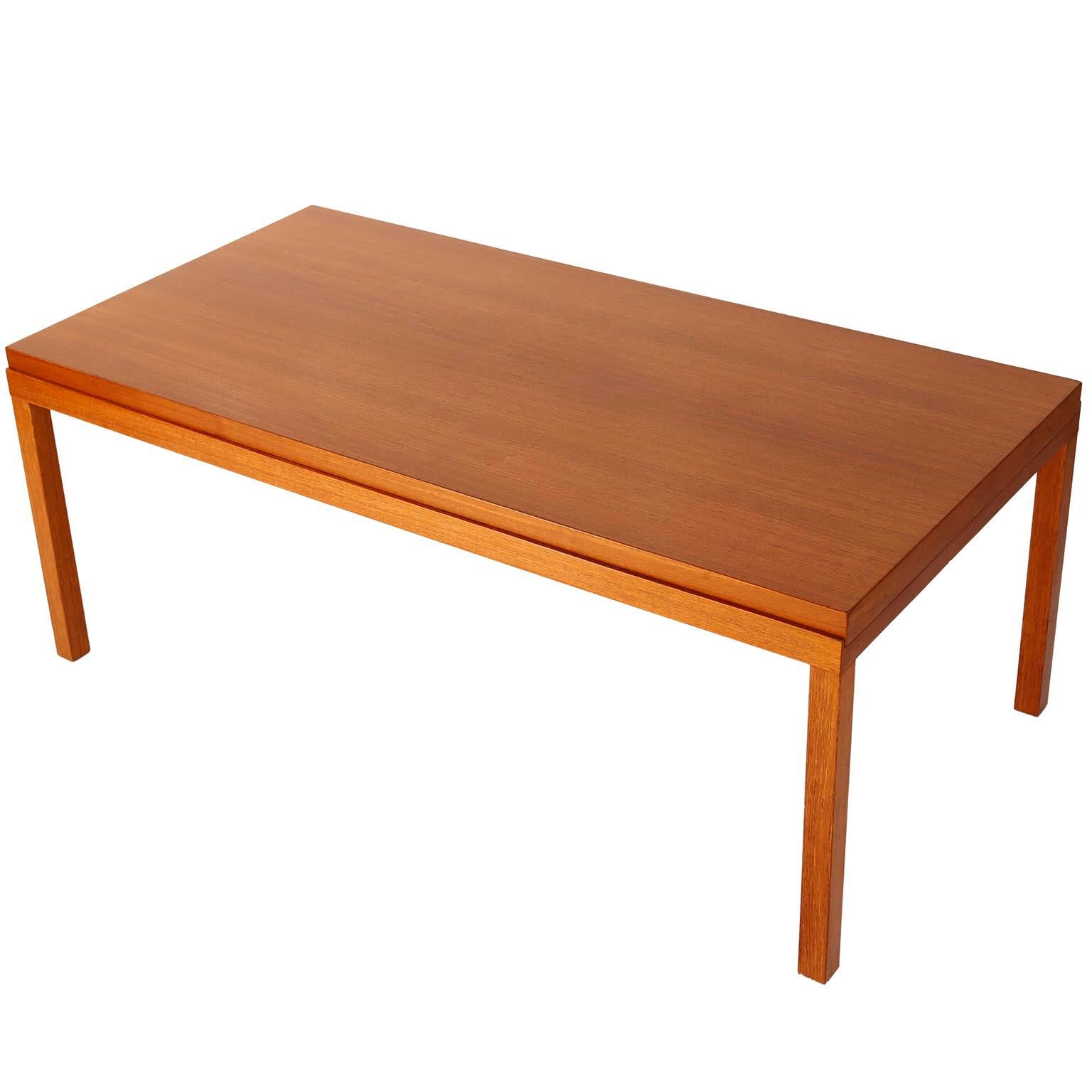 Teak Coffee Side Sofa Table by Johannes Spalt for Karl Wittmann, Austria, 1960s In Fair Condition In Hausmannstätten, AT