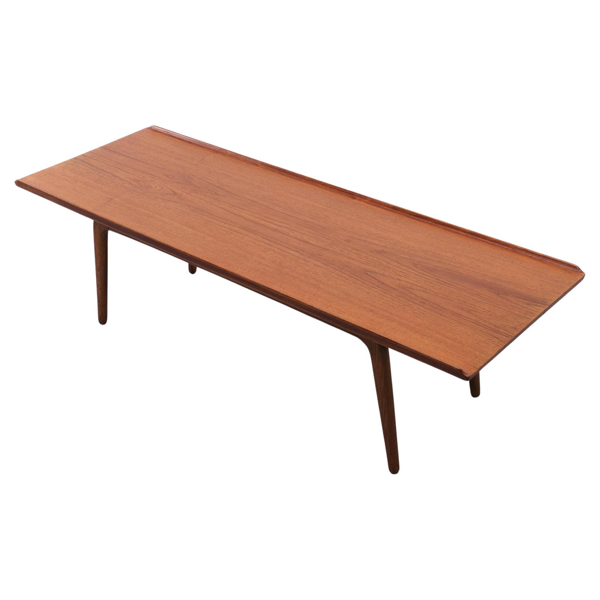 Teak coffee table Aksel Bender Madsen for Bovenkamp Holland 1957 For