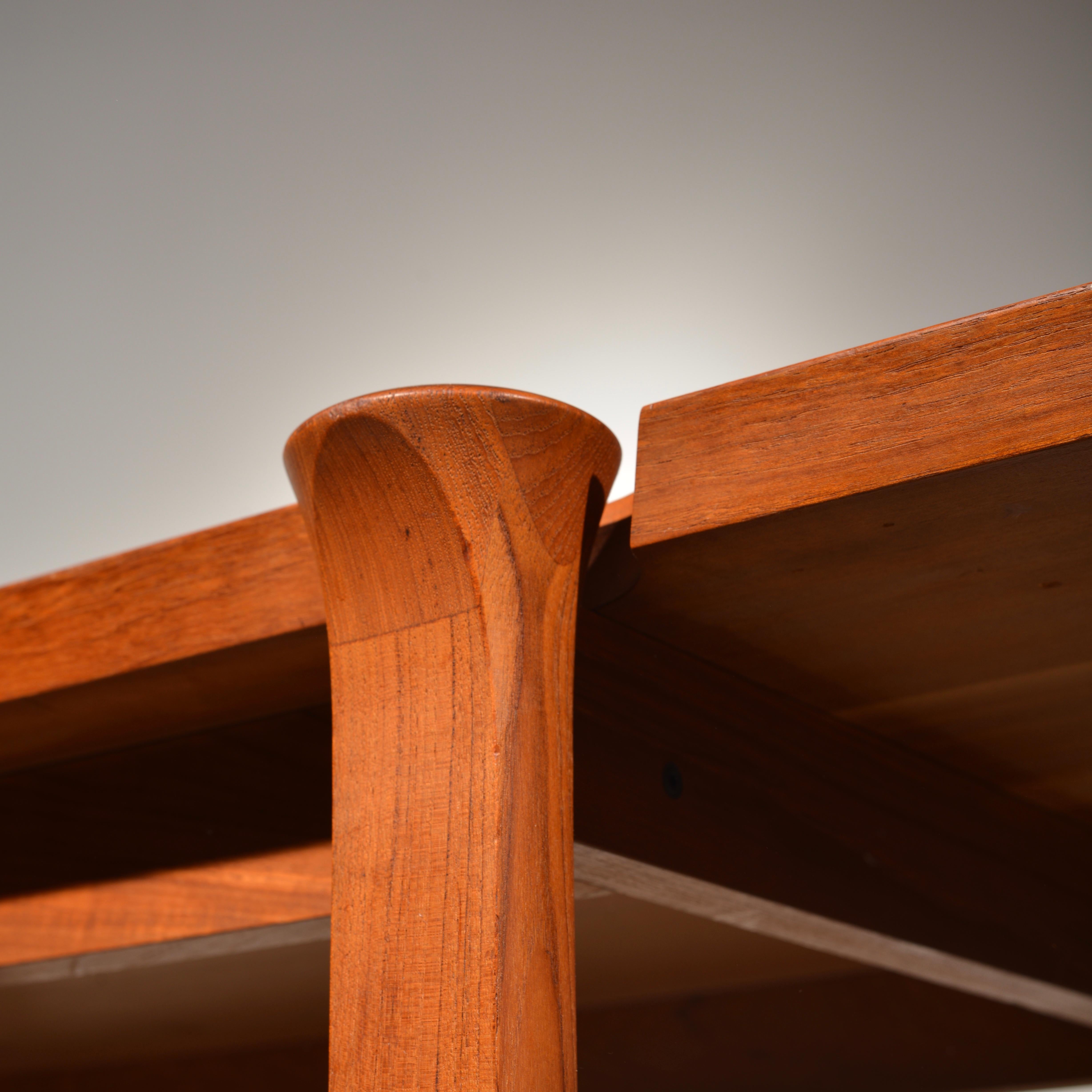 Milieu du XXe siècle Table basse en teck d'Arne Vodder pour Cado, 1960 en vente