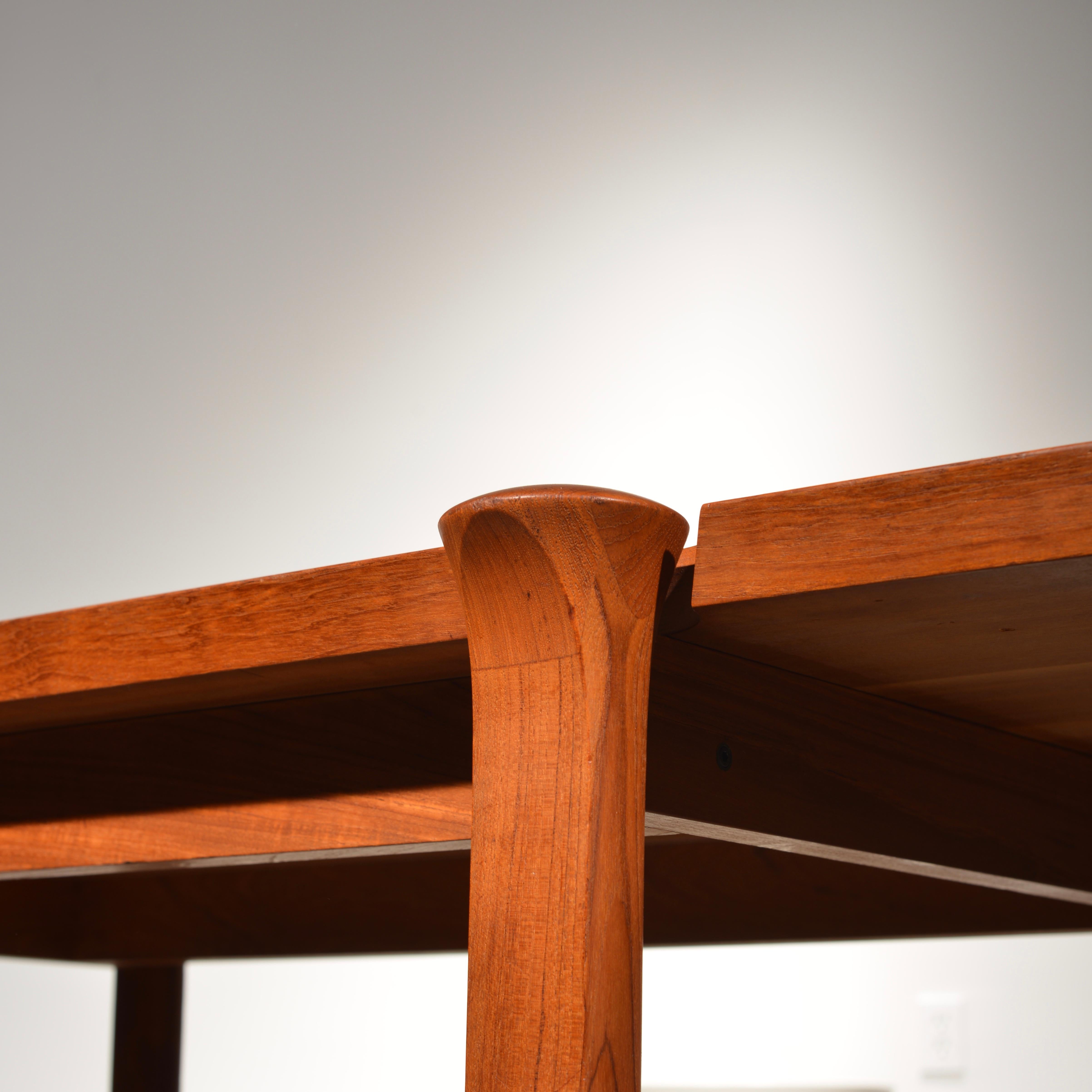 Teck Table basse en teck d'Arne Vodder pour Cado, 1960 en vente