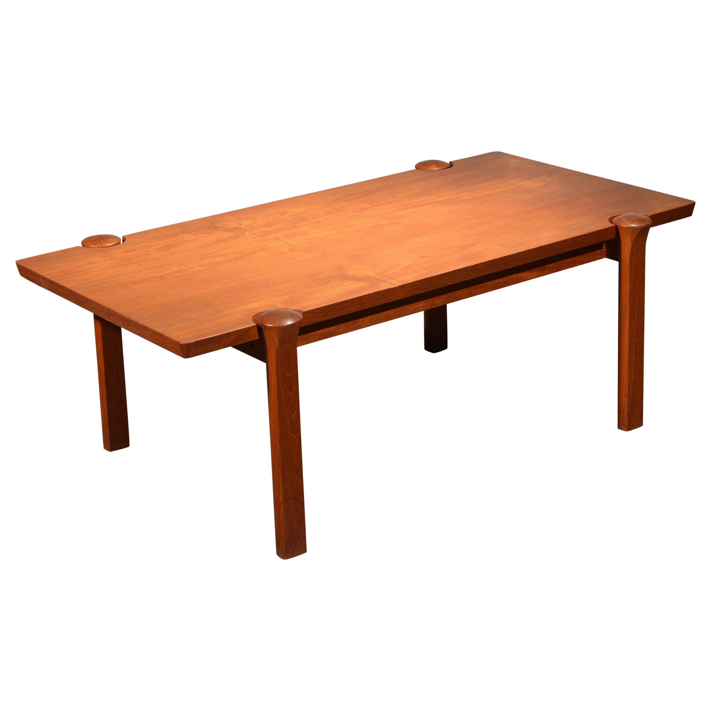 Table basse en teck d'Arne Vodder pour Cado, 1960