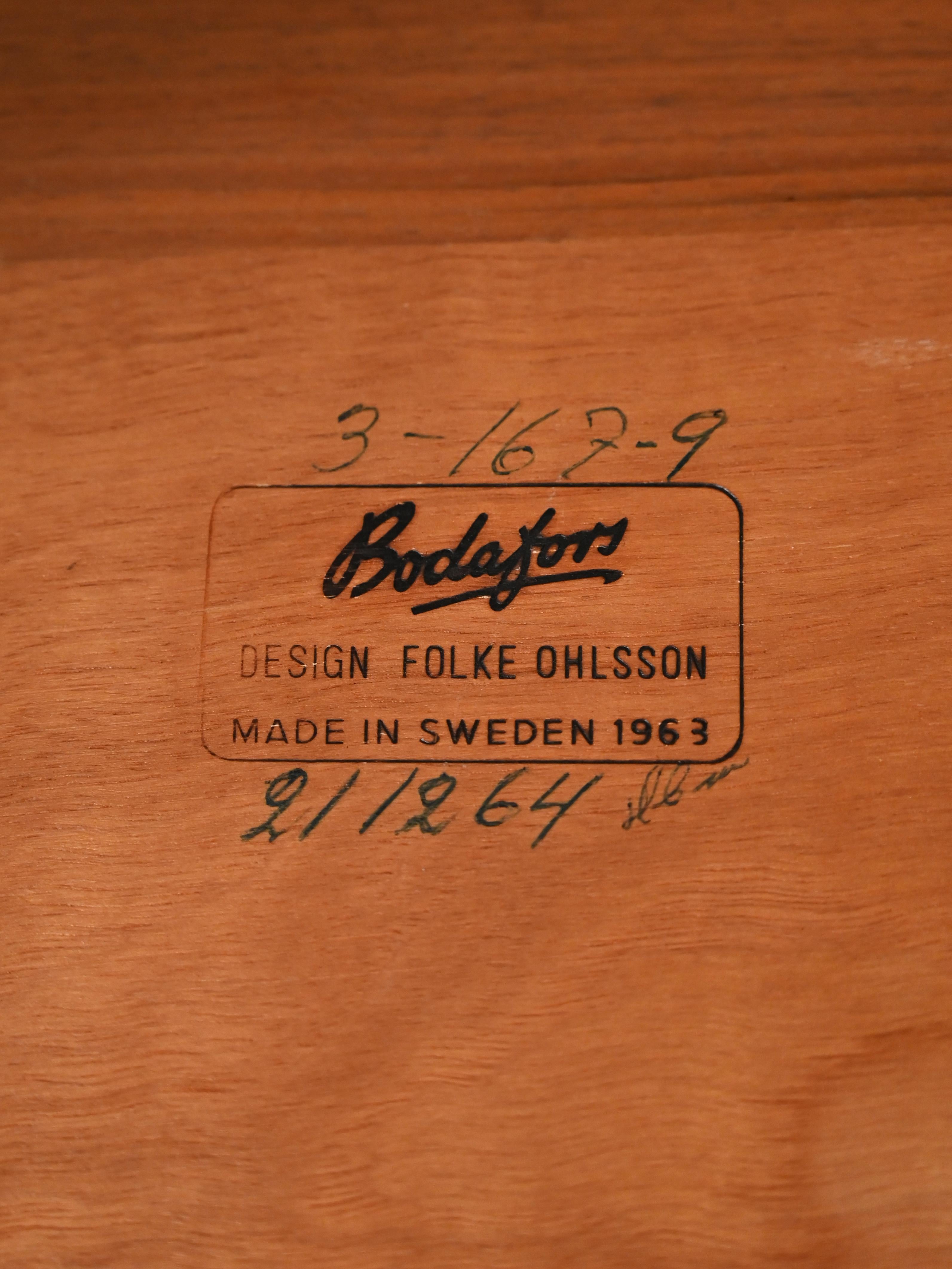 Teak Coffee Table by Folke Ohlsson for Bodafors 6