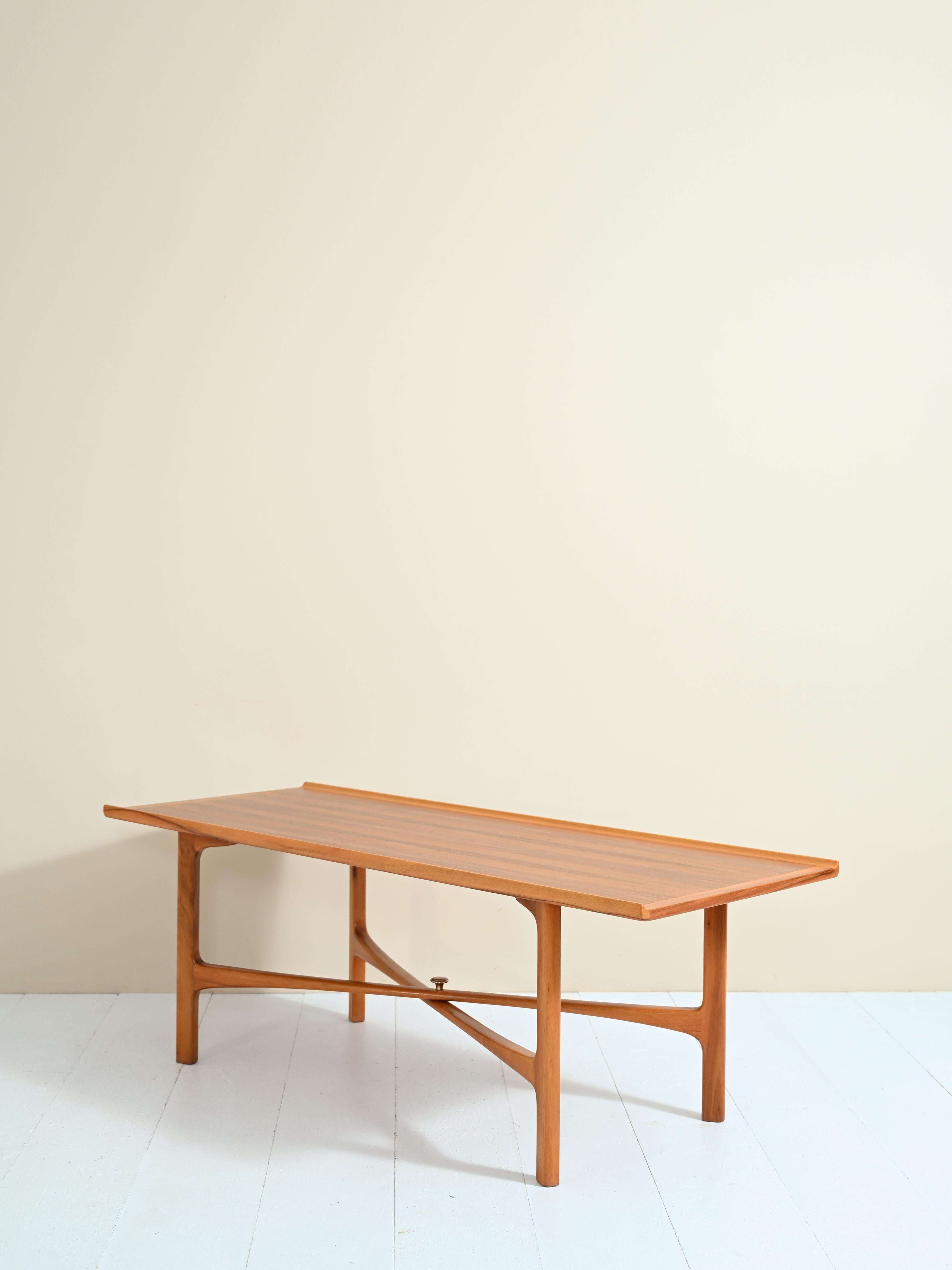 Scandinavian Modern Teak Coffee Table by Folke Ohlsson for Bodafors