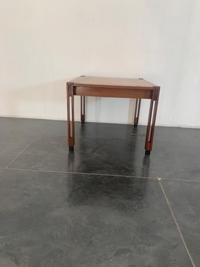 Italian Teak Coffee Table by Ico & Luisa Parisi for MIM For Sale