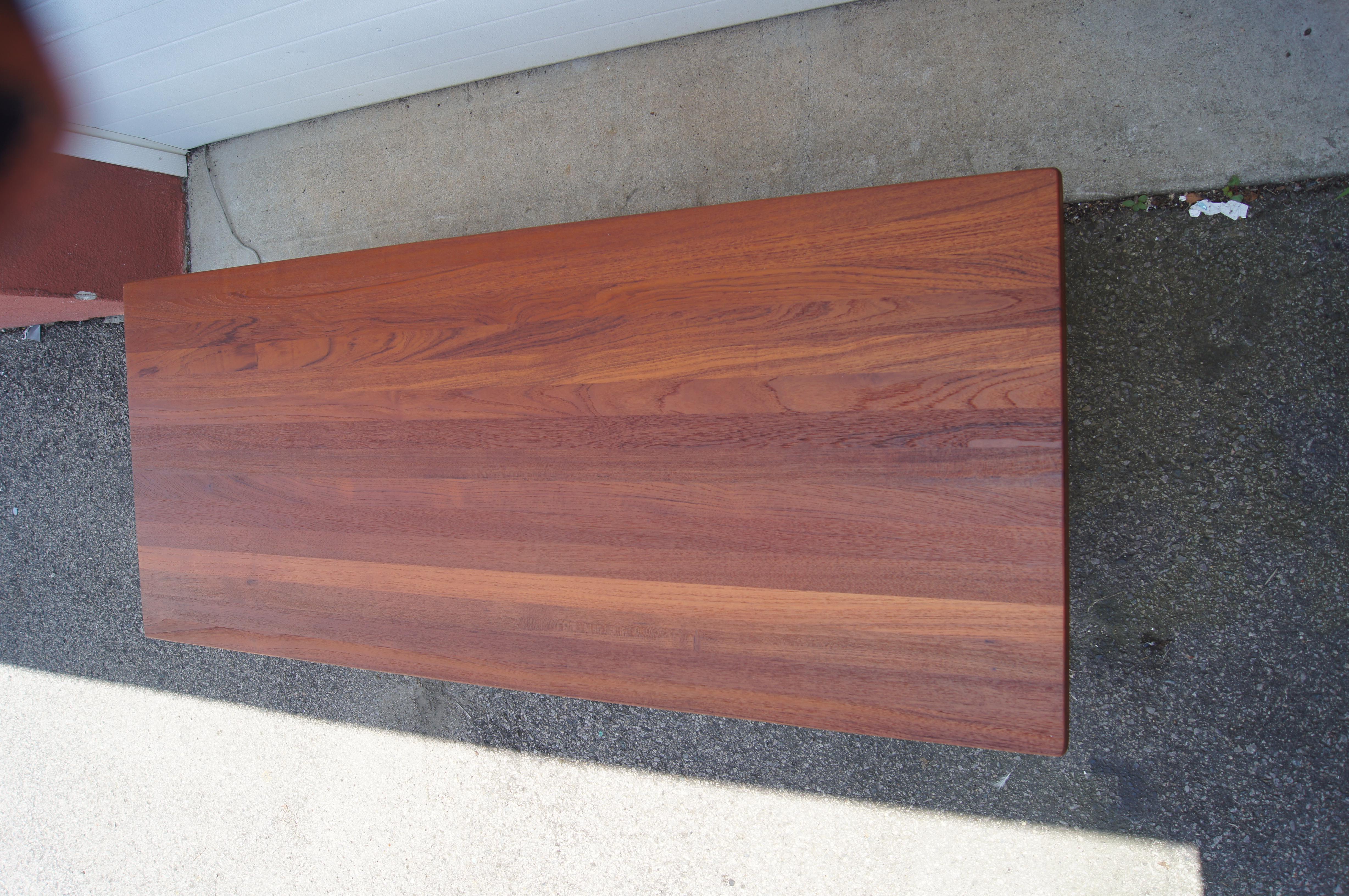 Mid-20th Century Teak Coffee Table by Illum Wikkelsø for A. Mikael Laursen For Sale