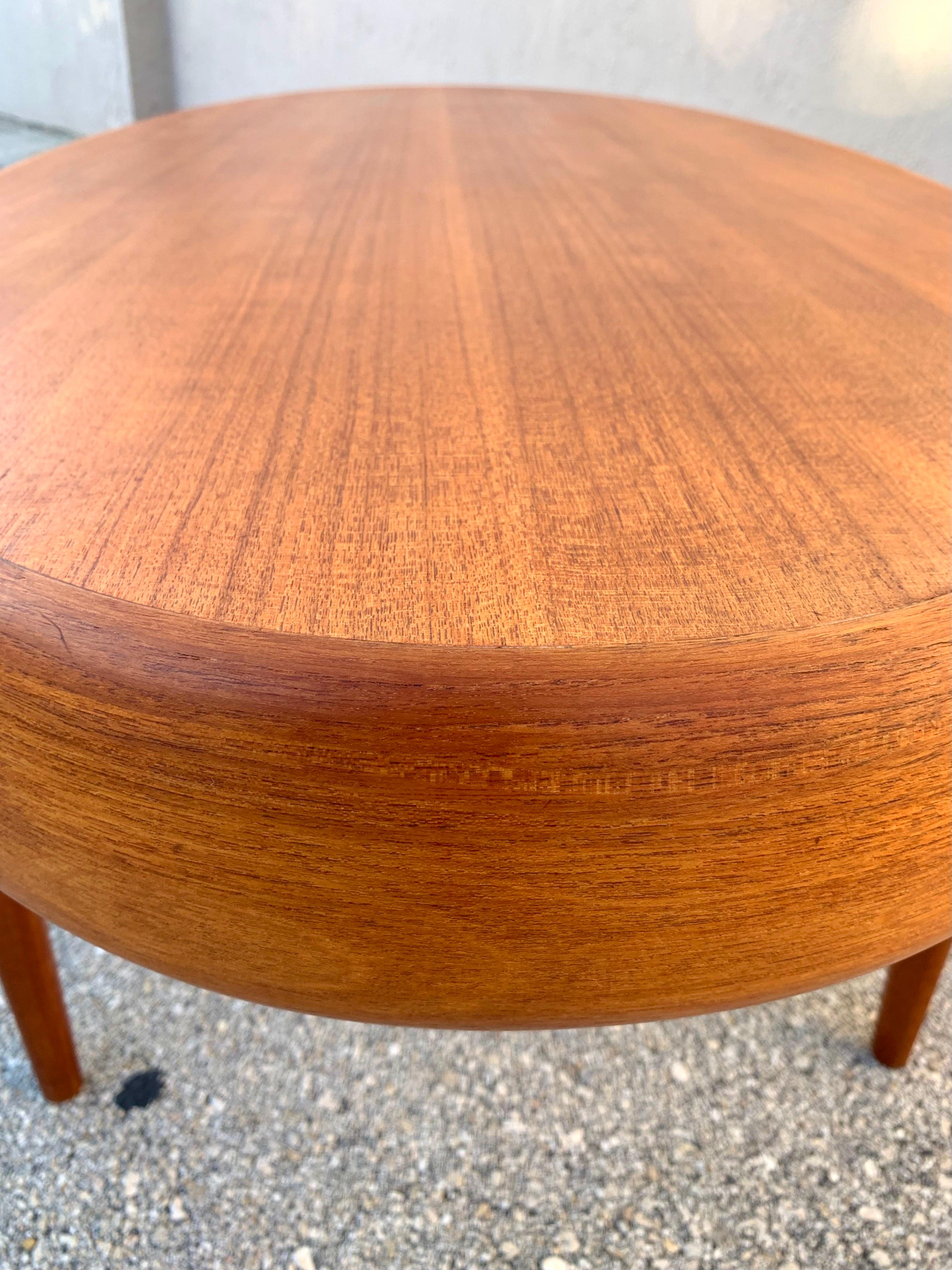 Teak Coffee Table by Johannes Andersen, Danish Design, Refinished 5