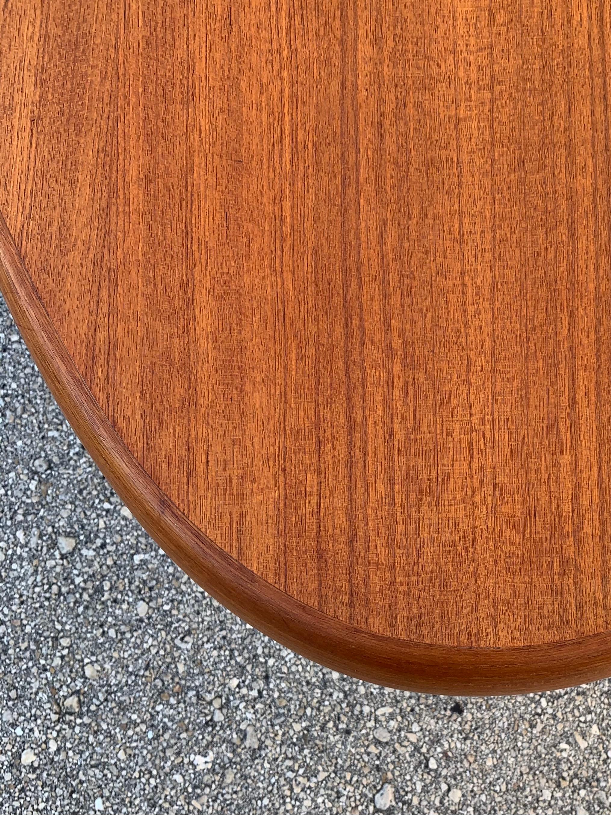 Teak Coffee Table by Johannes Andersen, Danish Design, Refinished 4