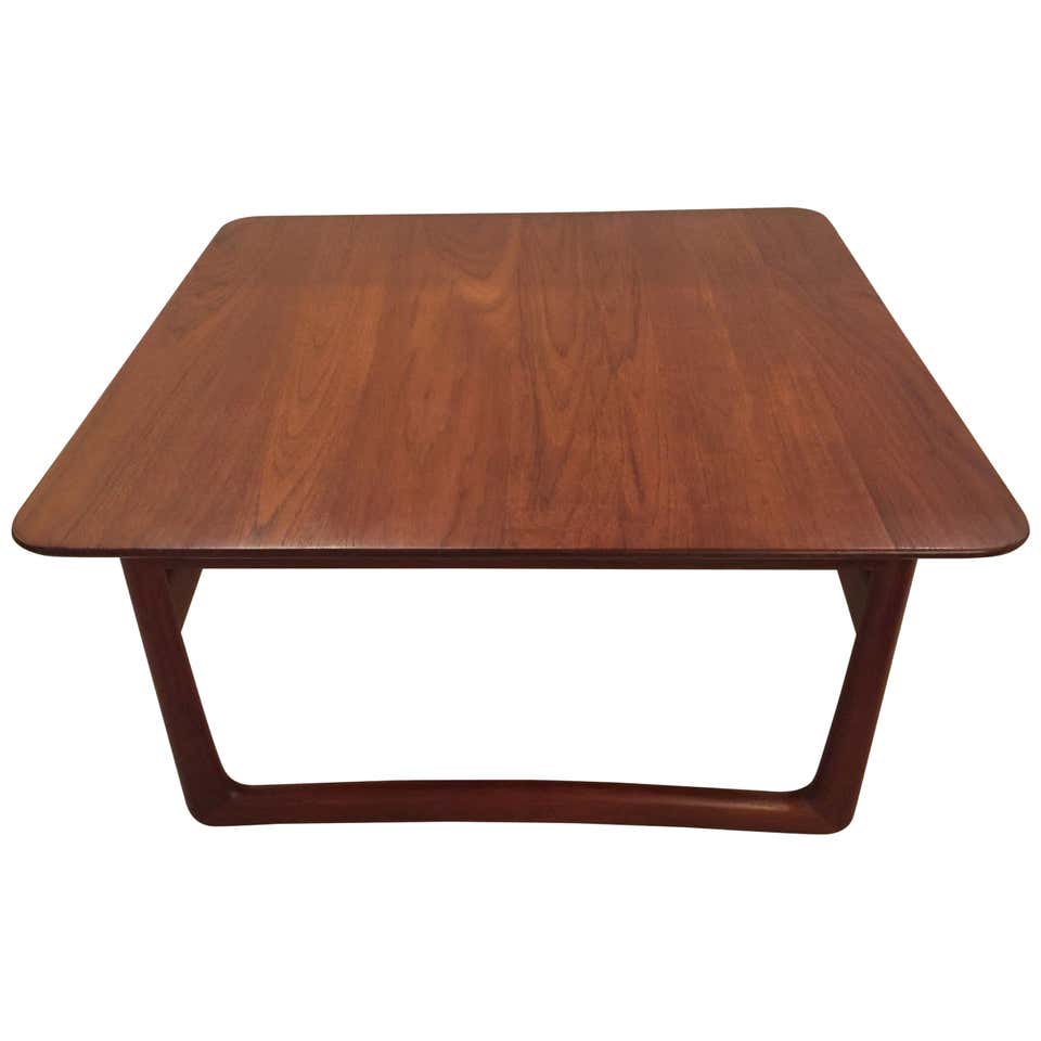 Teak Coffee Table by Peter Hvidt for France and Daverkosen For Sale at ...
