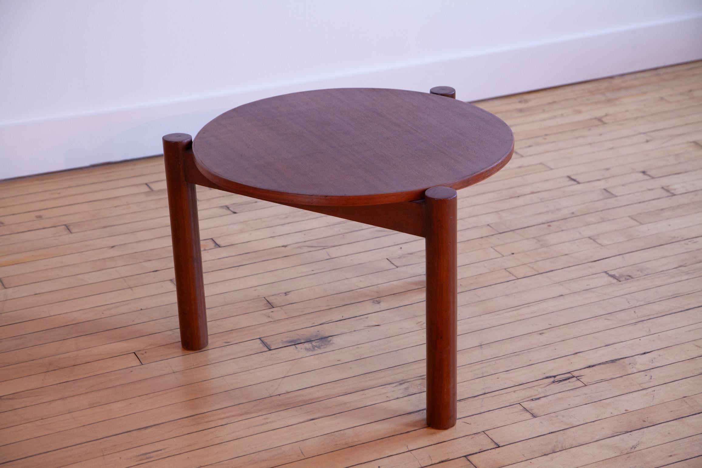 Tavolino in teak di Pierre Jeanneret in vendita 2