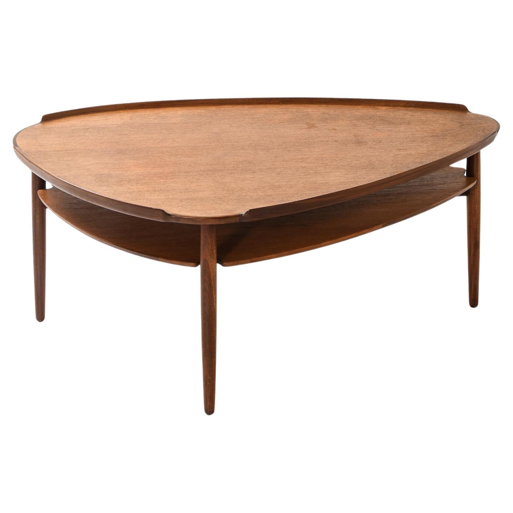 Teak Coffee Table by Yngve Ekström, 1950s