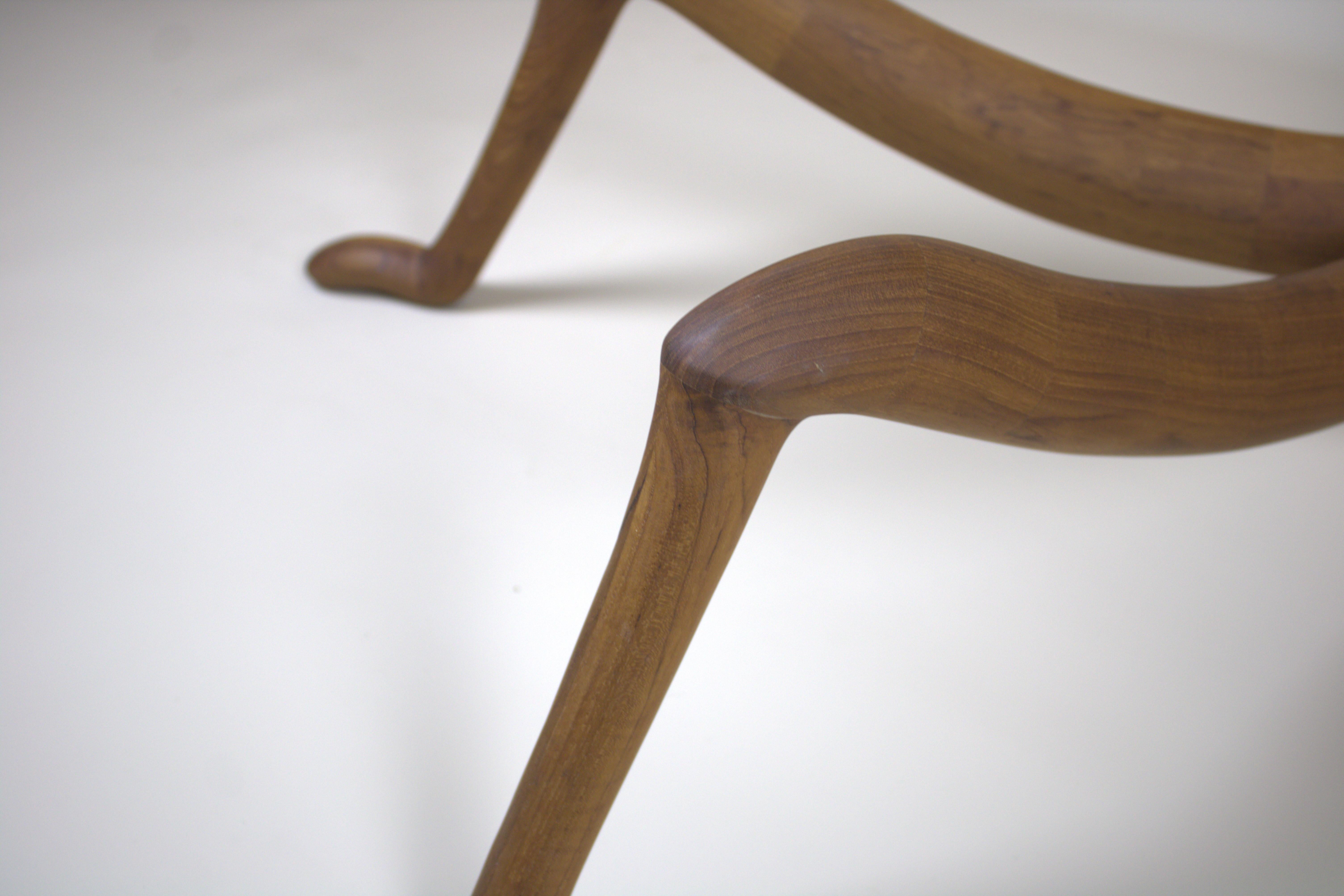 Table basse en teck Cicade Design en vente 2