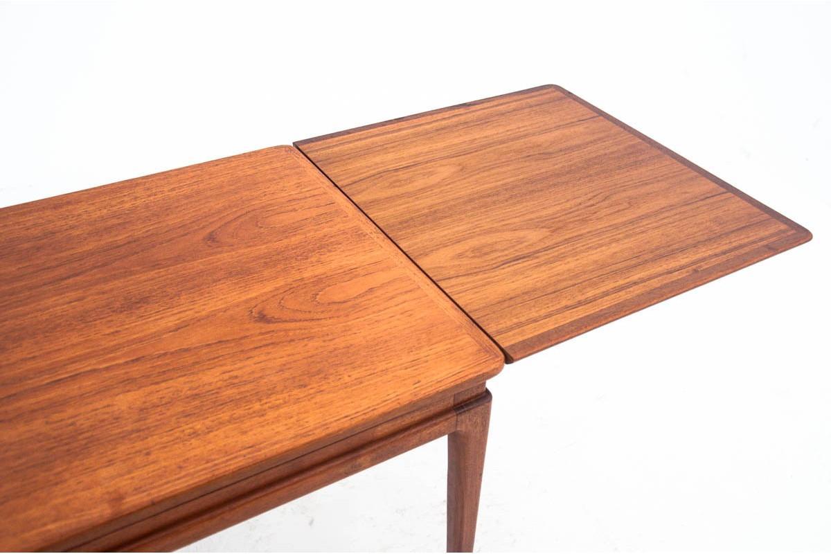 Scandinavian Modern Teak Coffee Table, Danish Design, 1960s