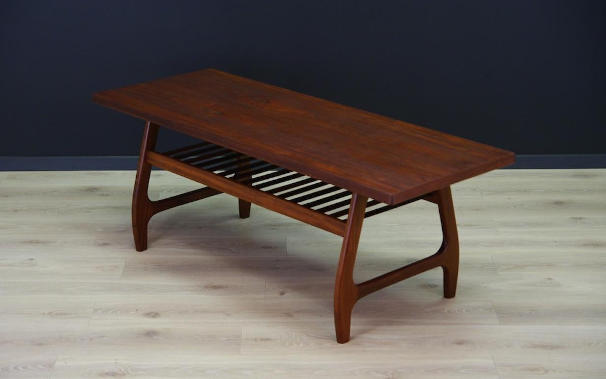 Teak Coffee Table Danish Design Classic Retro, 1960-1970 2