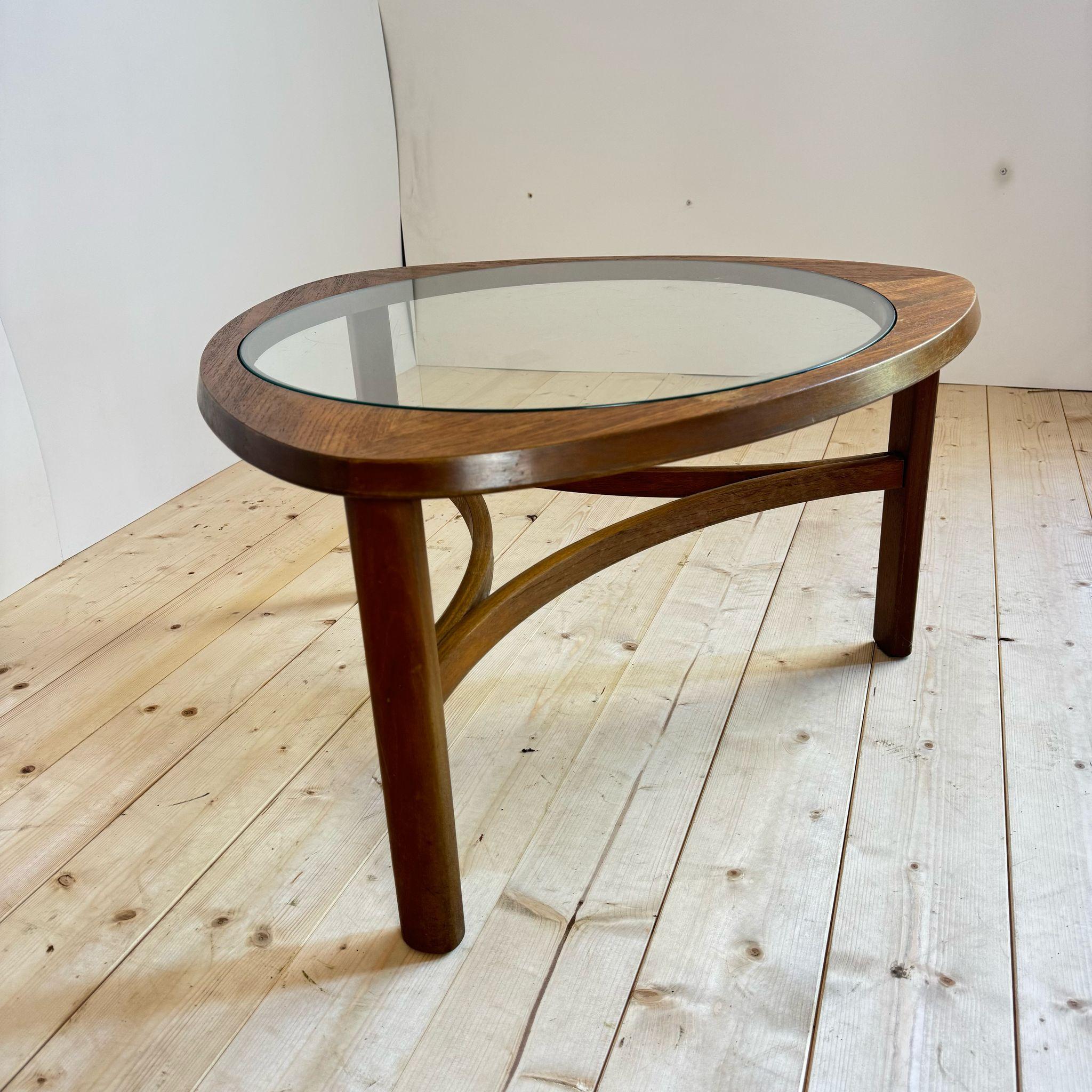Table basse en teck, Danemark 1960 Bon état - En vente à Torino, IT