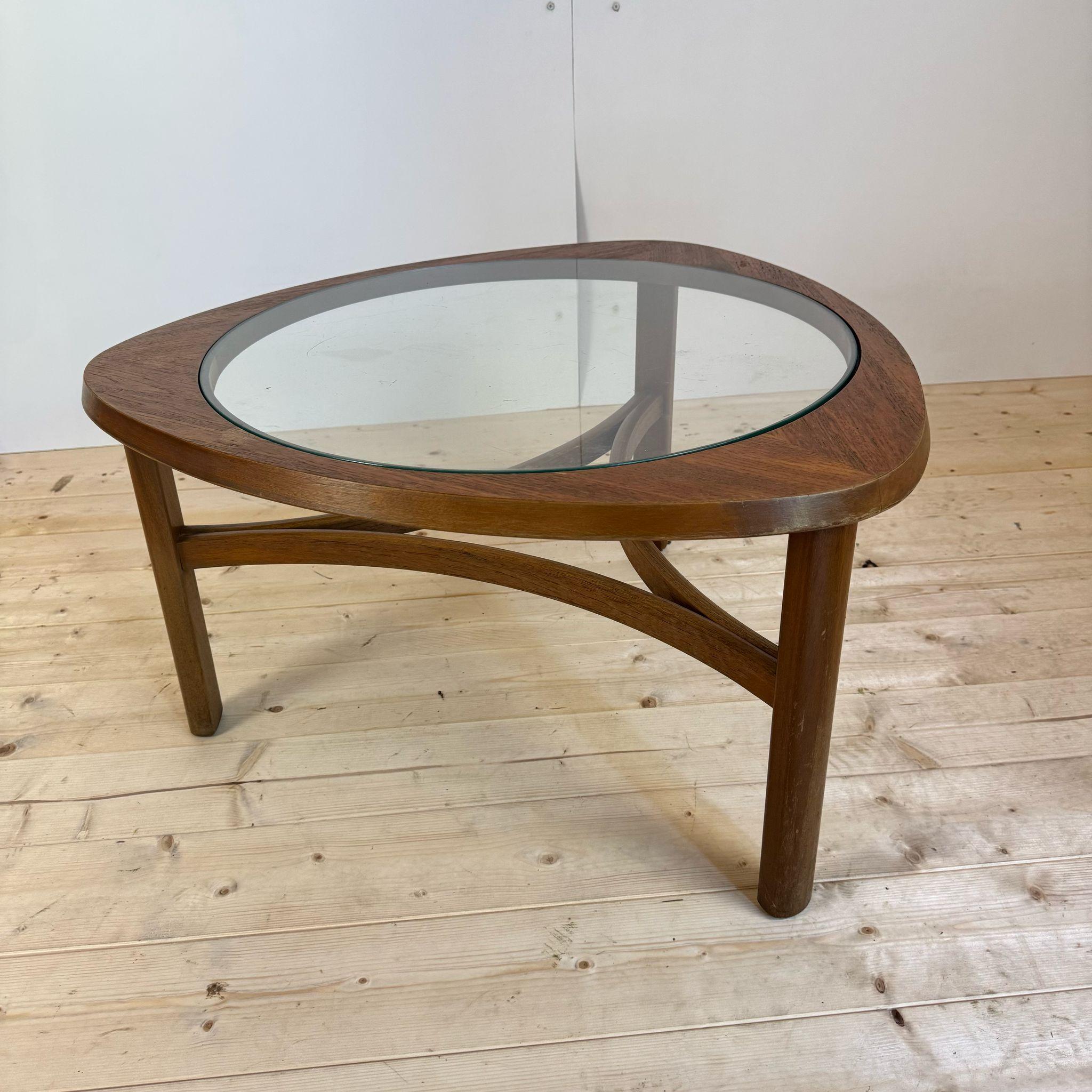Table basse en teck, Danemark 1960 en vente 1