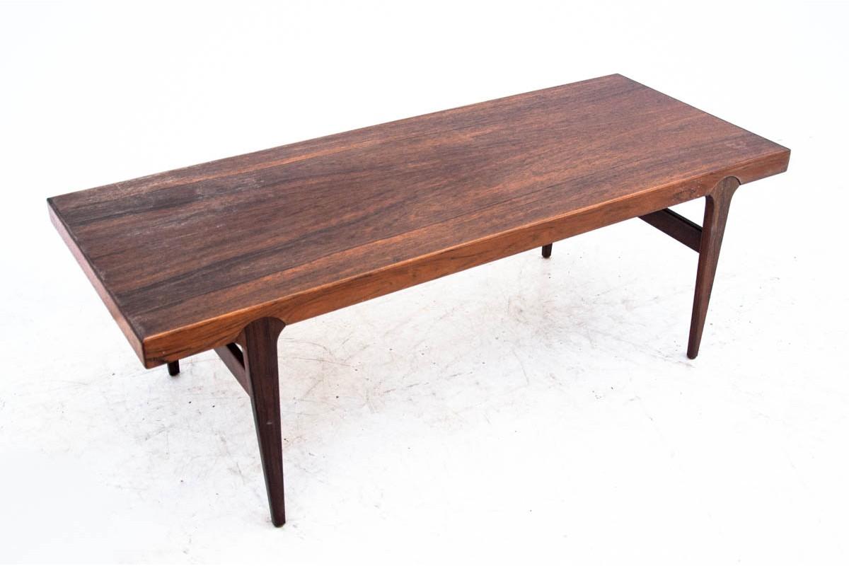 Teak Coffee Table, Denmark, 1960s In Good Condition For Sale In Chorzów, PL