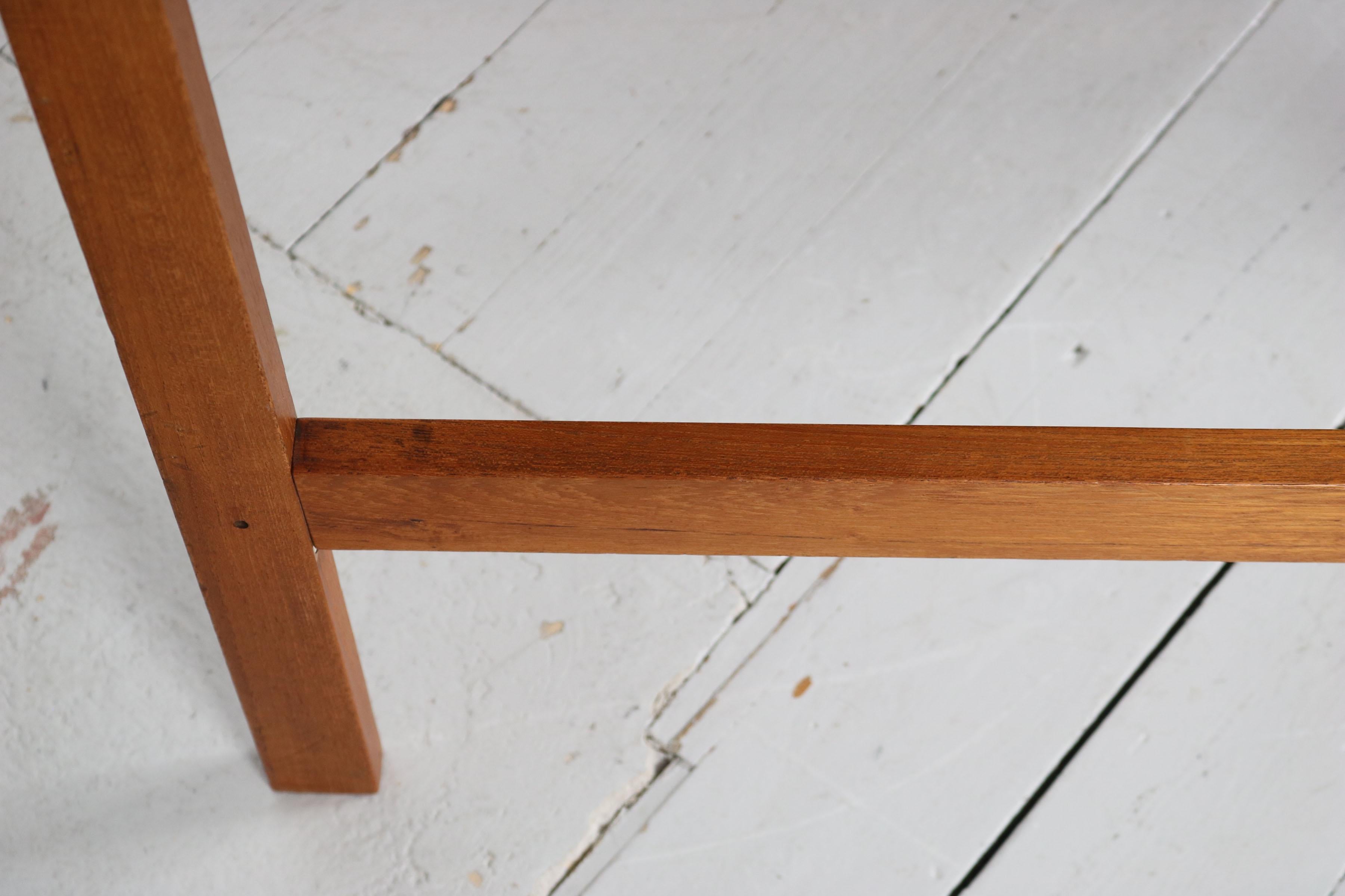 Teak Coffee Table, Designed by Ole Gjerløv-Knudsen and Torben Lind, Denmark 60s For Sale 12