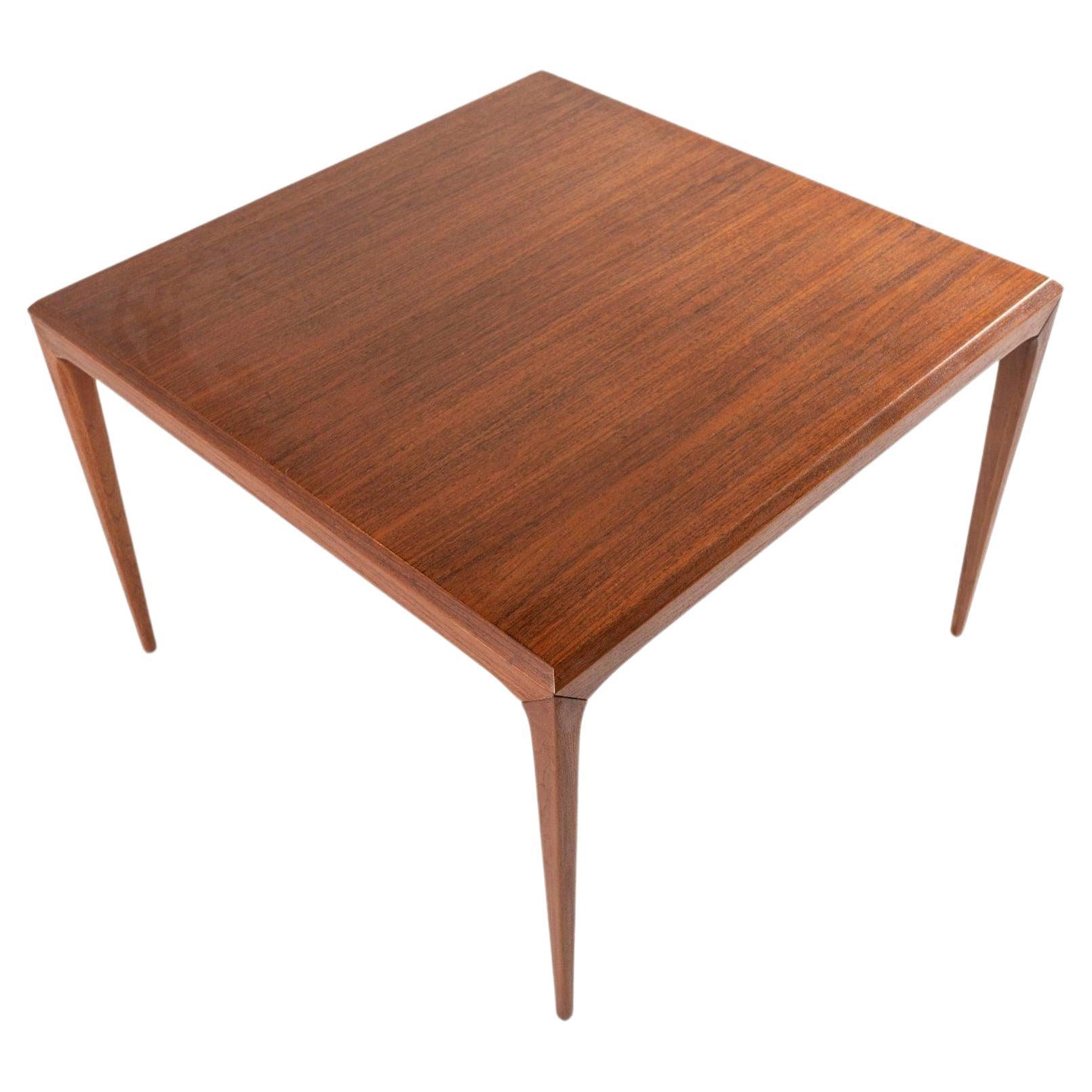 Teak Coffee Table / End Table by Johannes Andersen for CFC Silkeborg, Denmark For Sale