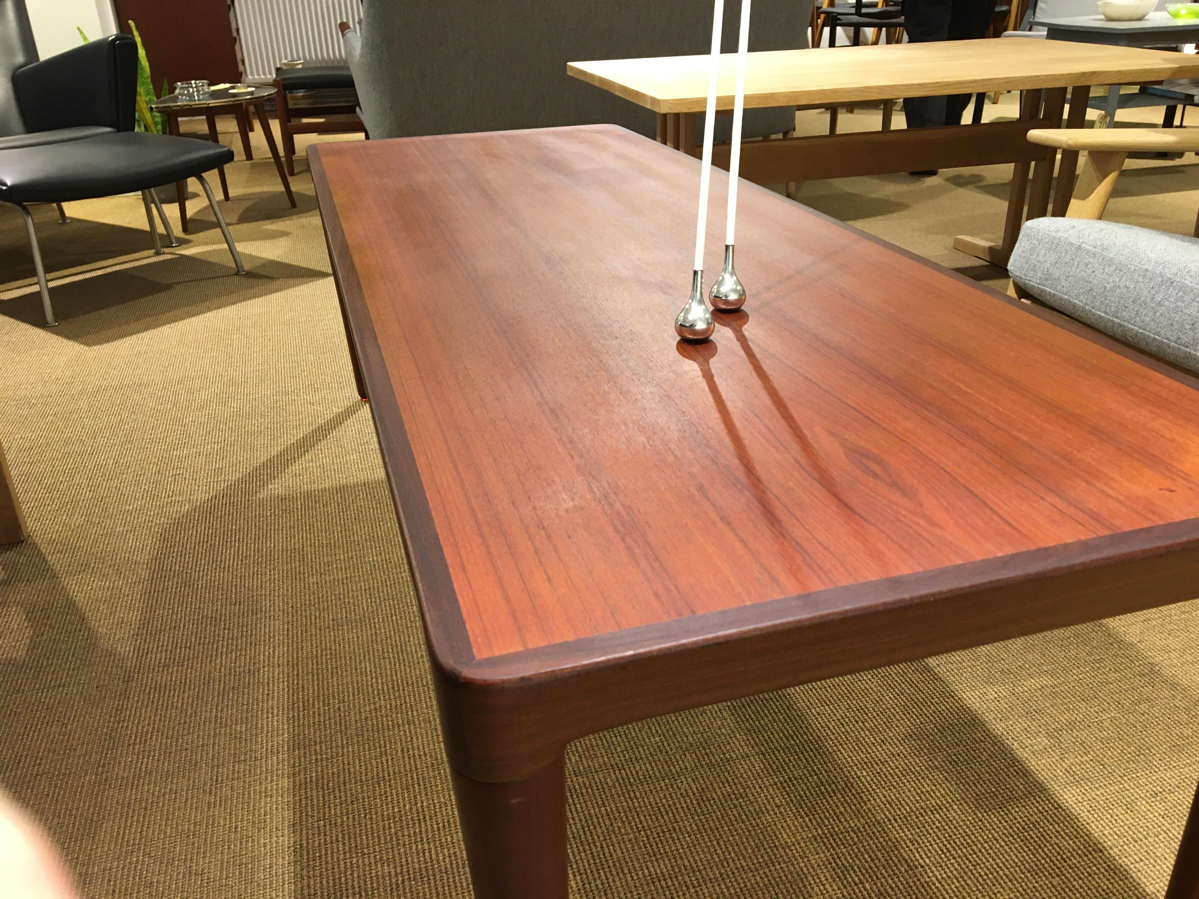 Teak Coffee Table from B.C. Møbler Vejle, 1950s For Sale 2