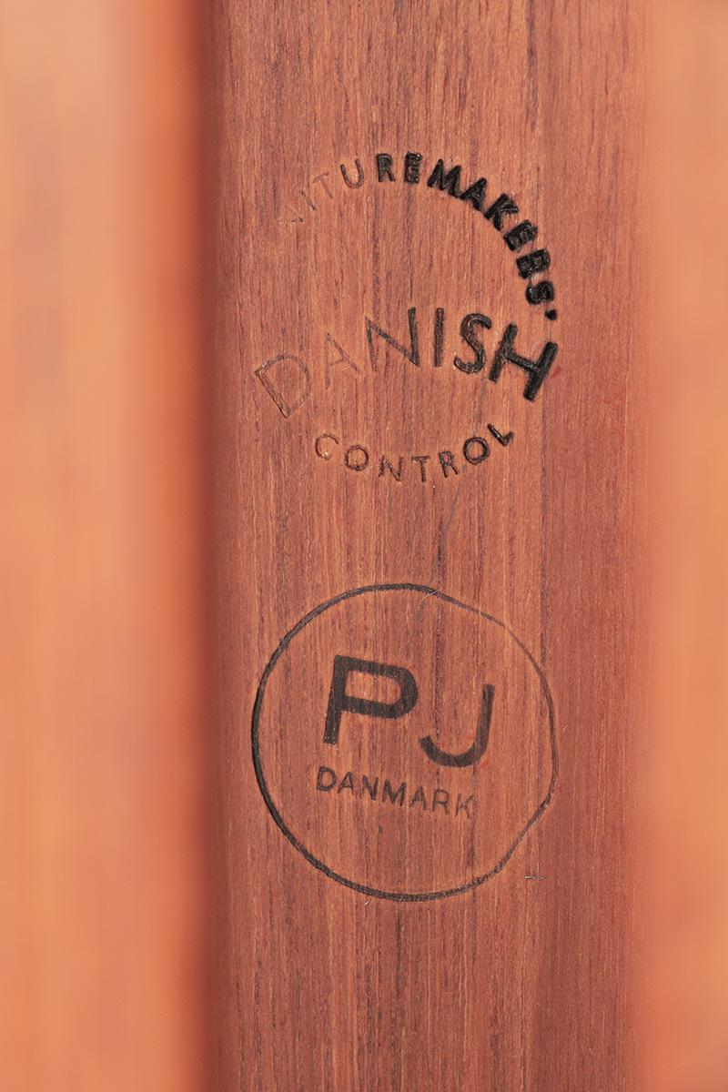 Table basse en teck, sur 2 niveaux, modèle PJ 107 par Grete Jalk, Poul Jeppesen 1960. en vente 9