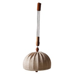 Teak Counterweight Selling Lamp By Domus Denmark 1970s.