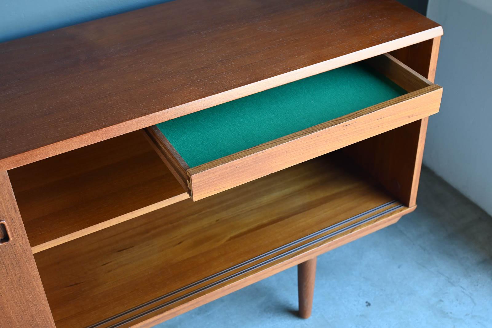 Teak Credenza by EJM Skive, Denmark, ca. 1960 7