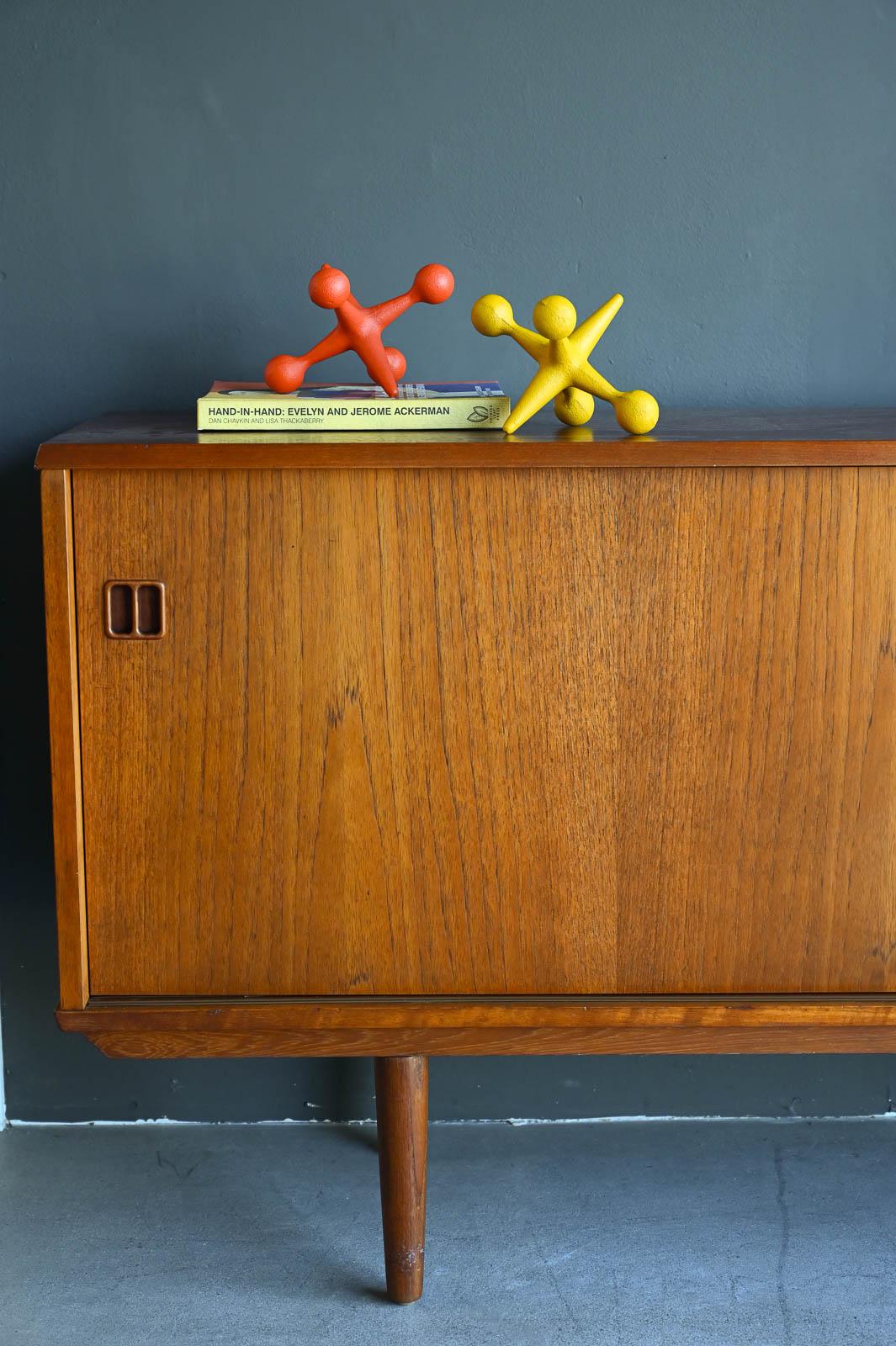 Teak Credenza by EJM Skive, Denmark, ca. 1960 12