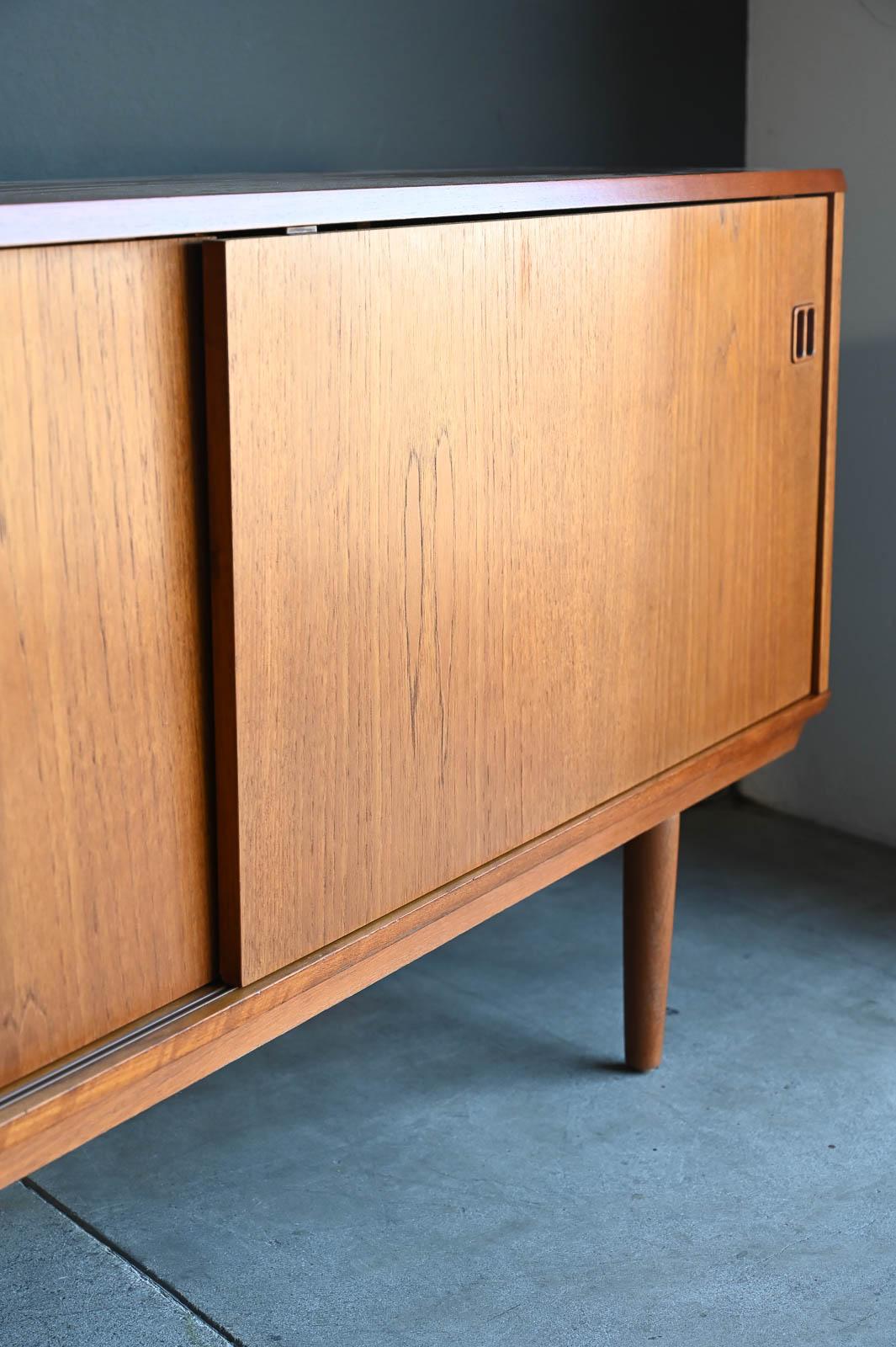 Teak Credenza by EJM Skive, Denmark, ca. 1960 2