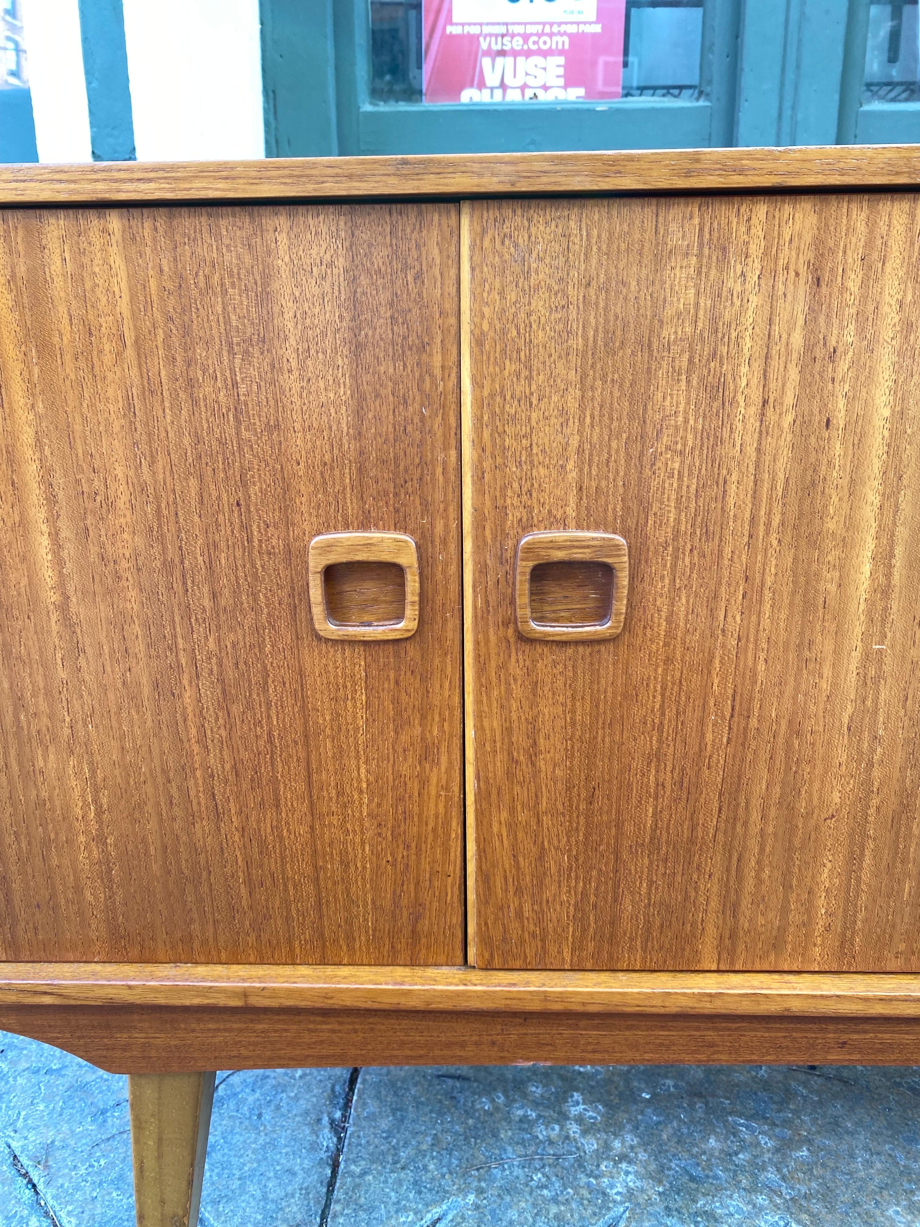 Teak Credenza In Good Condition In Philadelphia, PA