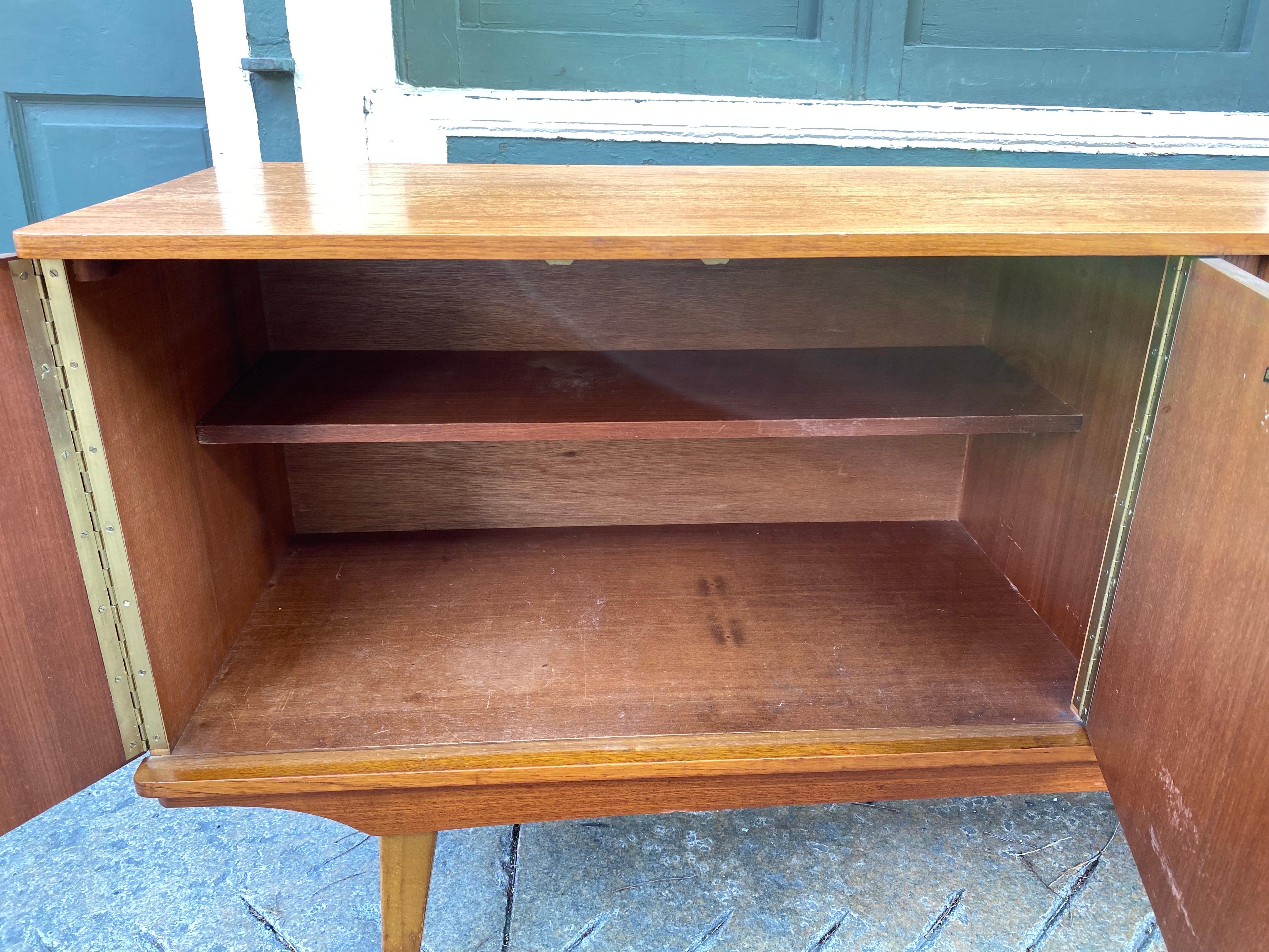 Mid-20th Century Teak Credenza