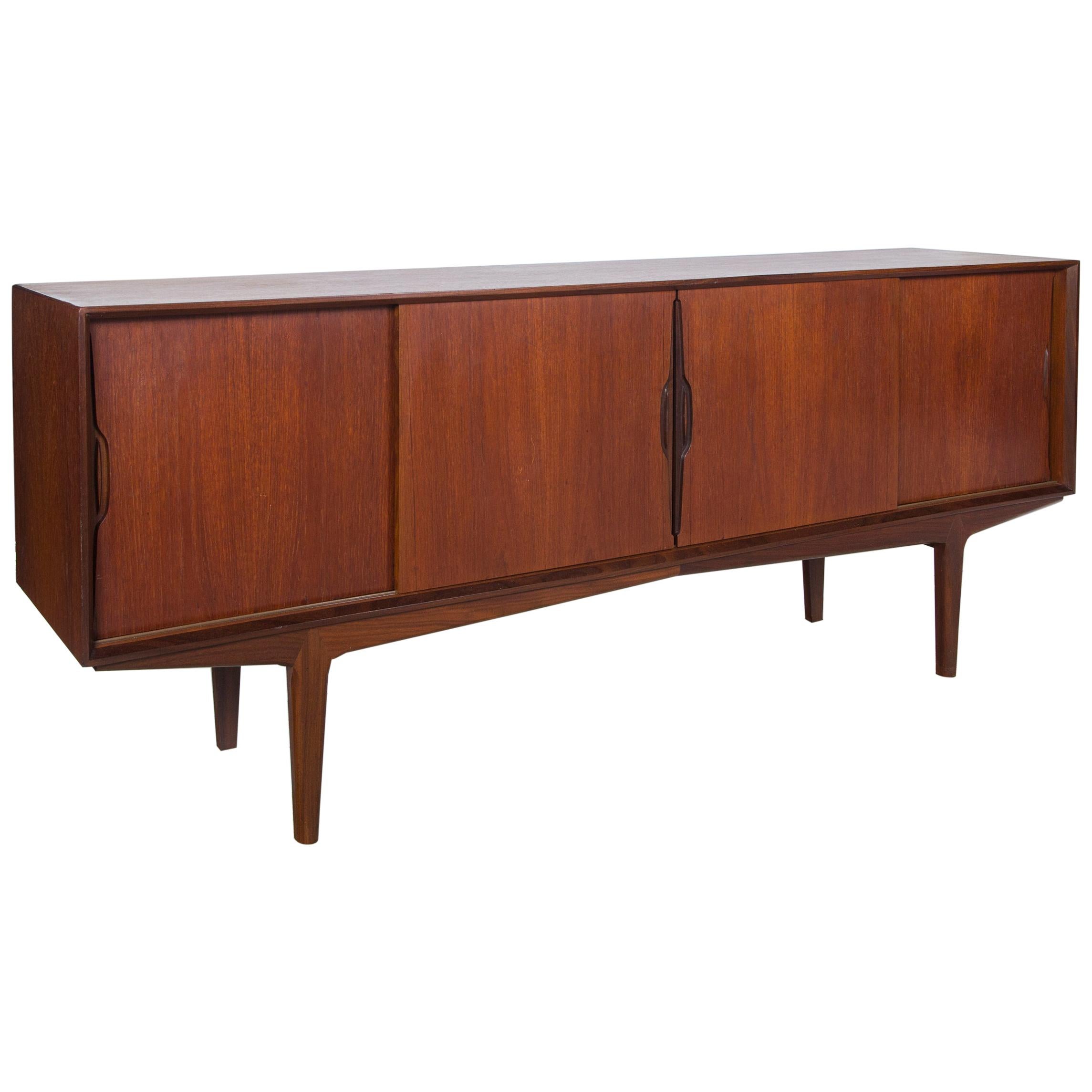 Teak Credenza For Sale at 1stDibs