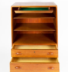Teak Cutlery Chest, Harald Nielsen marked, Denmark, 1960s