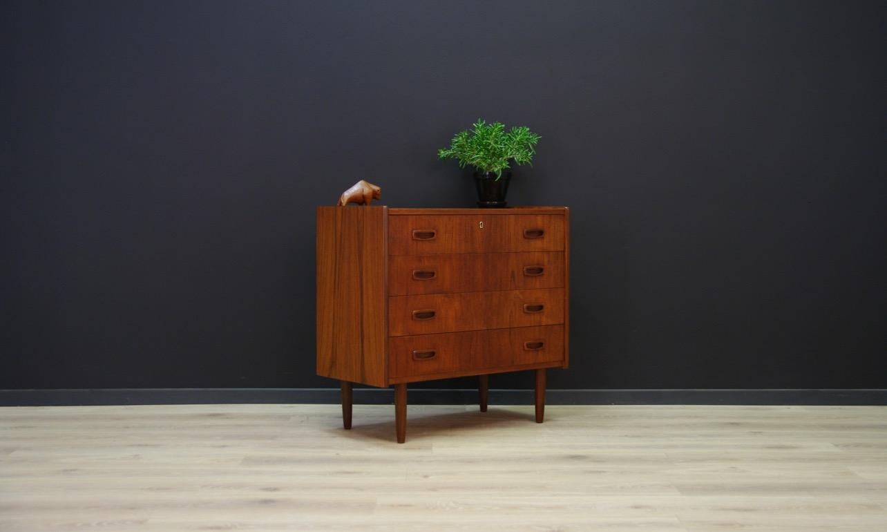 Mid-Century Modern Teak Danish Design Chest of Drawers Midcentury