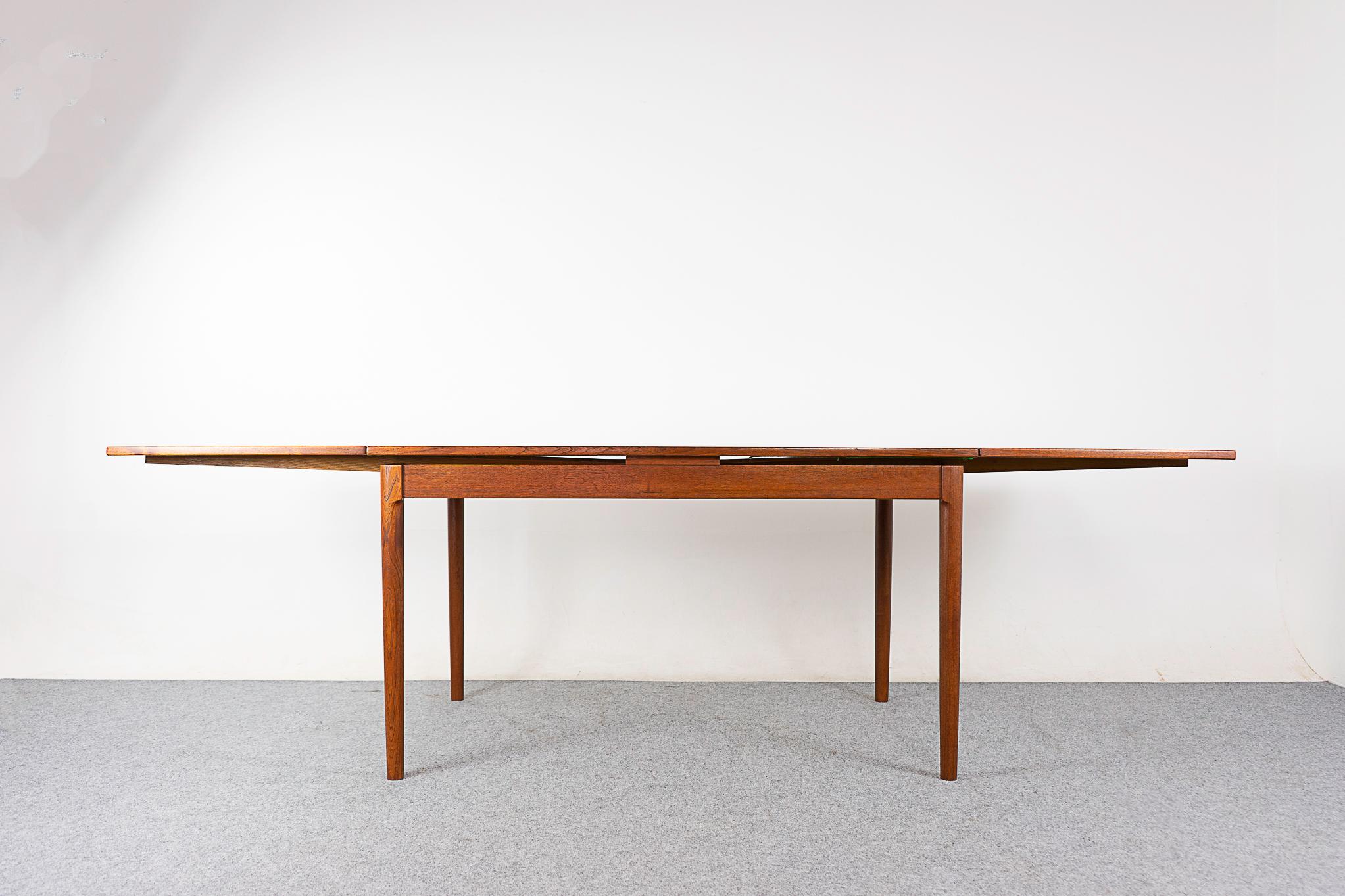 Mid-20th Century Teak Danish Dining Table by Kai Winding  For Sale