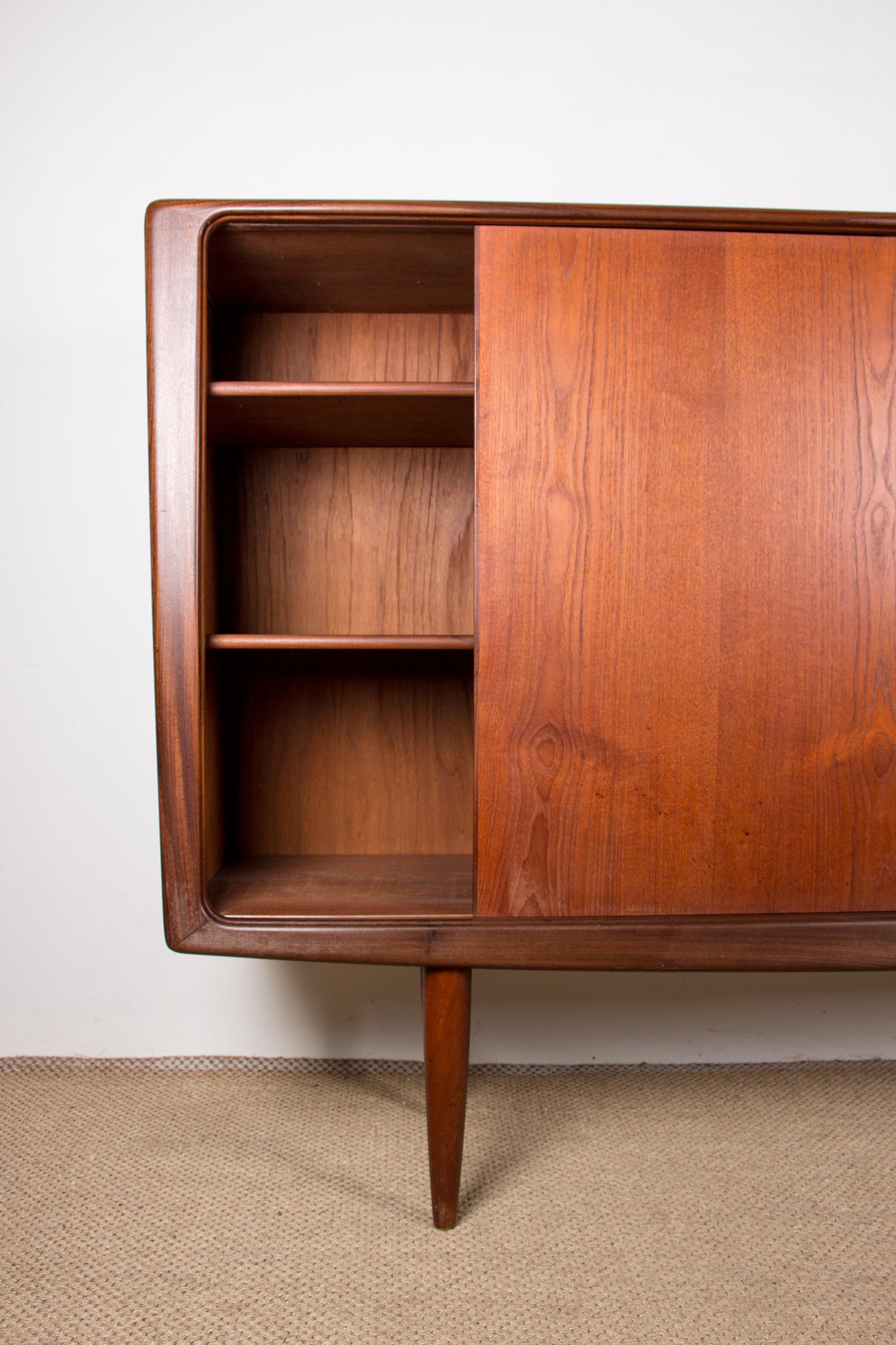 Teak Danish Highboard by Henry Walter Klein for Bramin, 1960 7