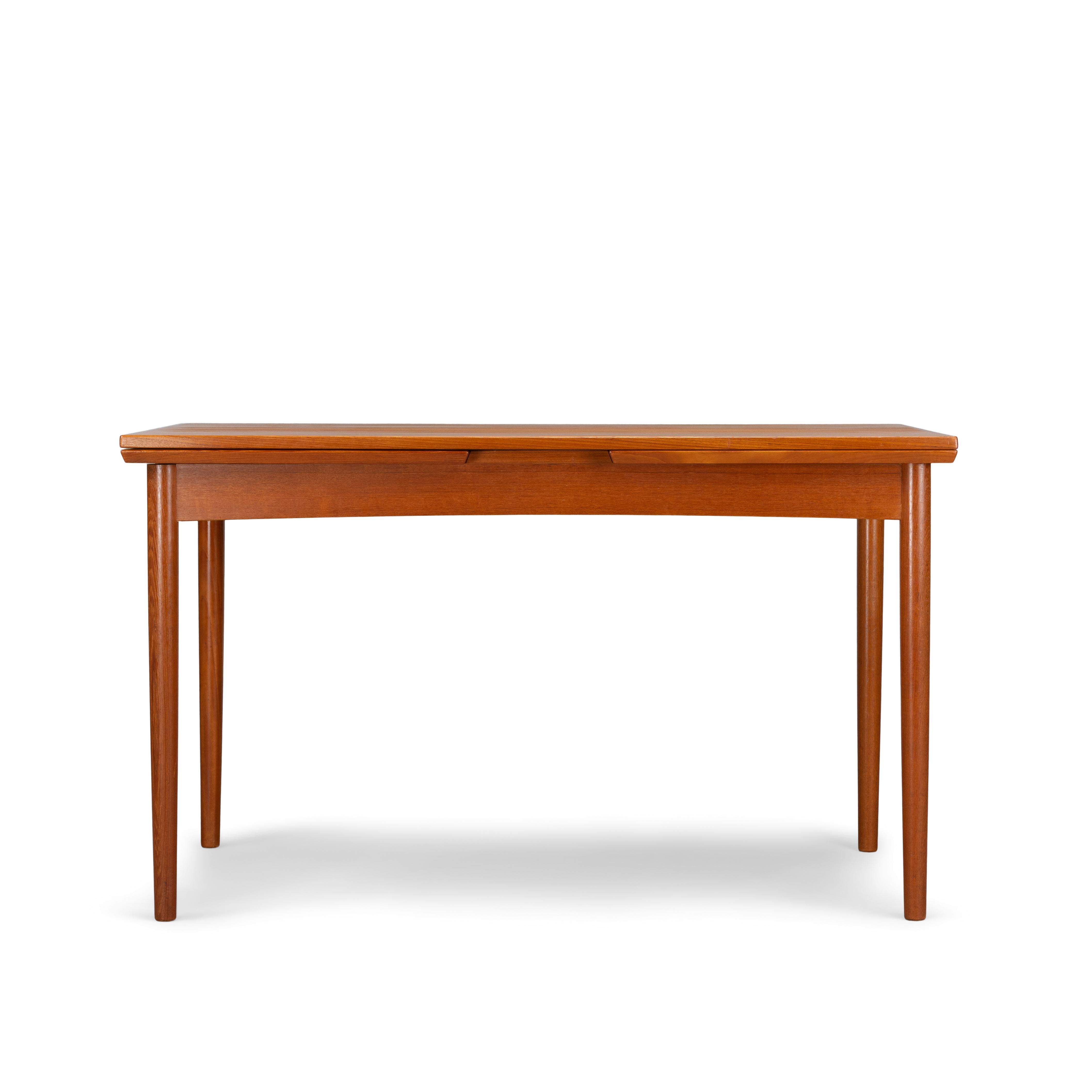 danish dining table extendable