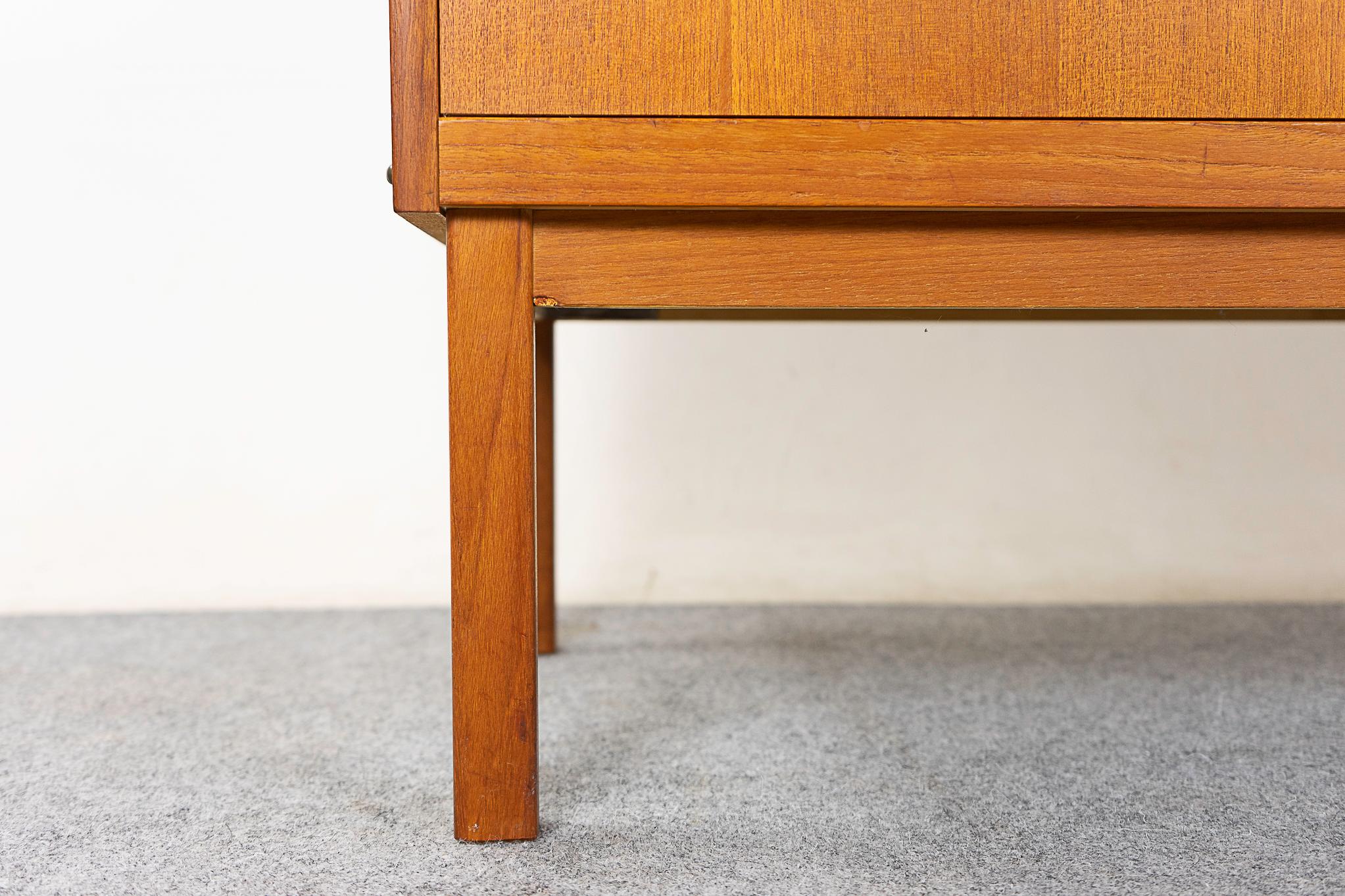 Mid-20th Century Teak Danish Modern Cabinet 