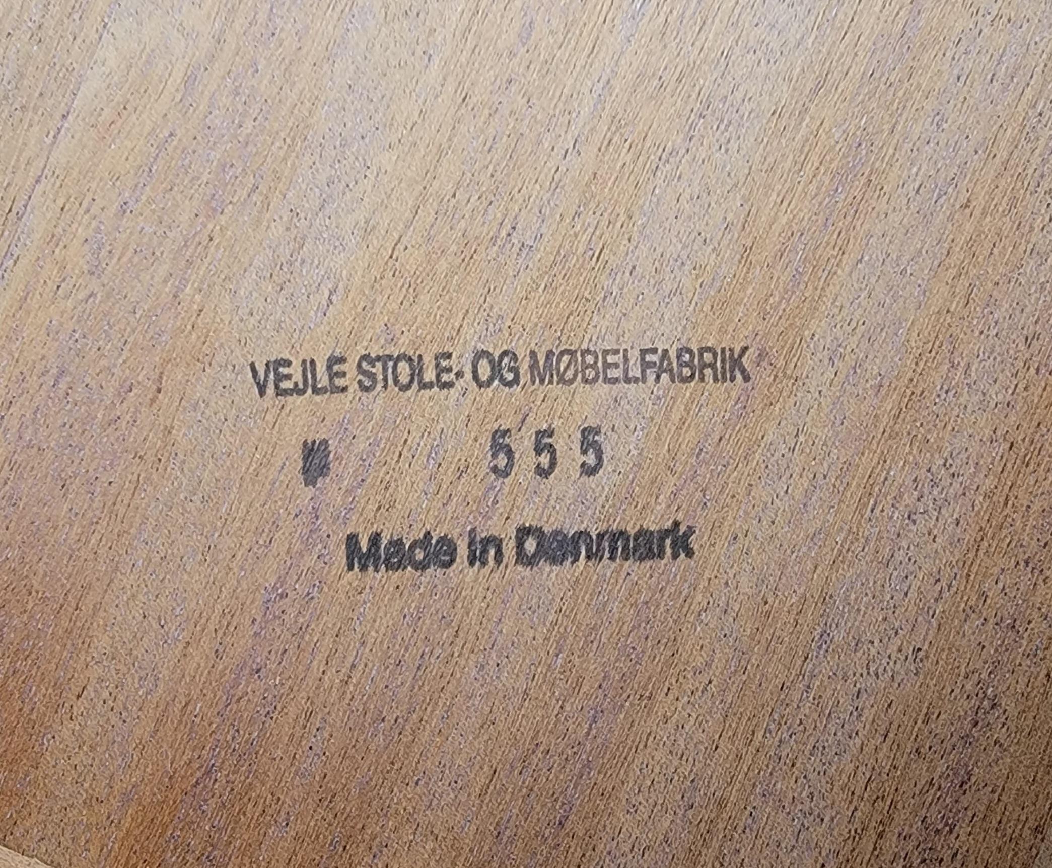 Teak Danish Modern Console Table 8