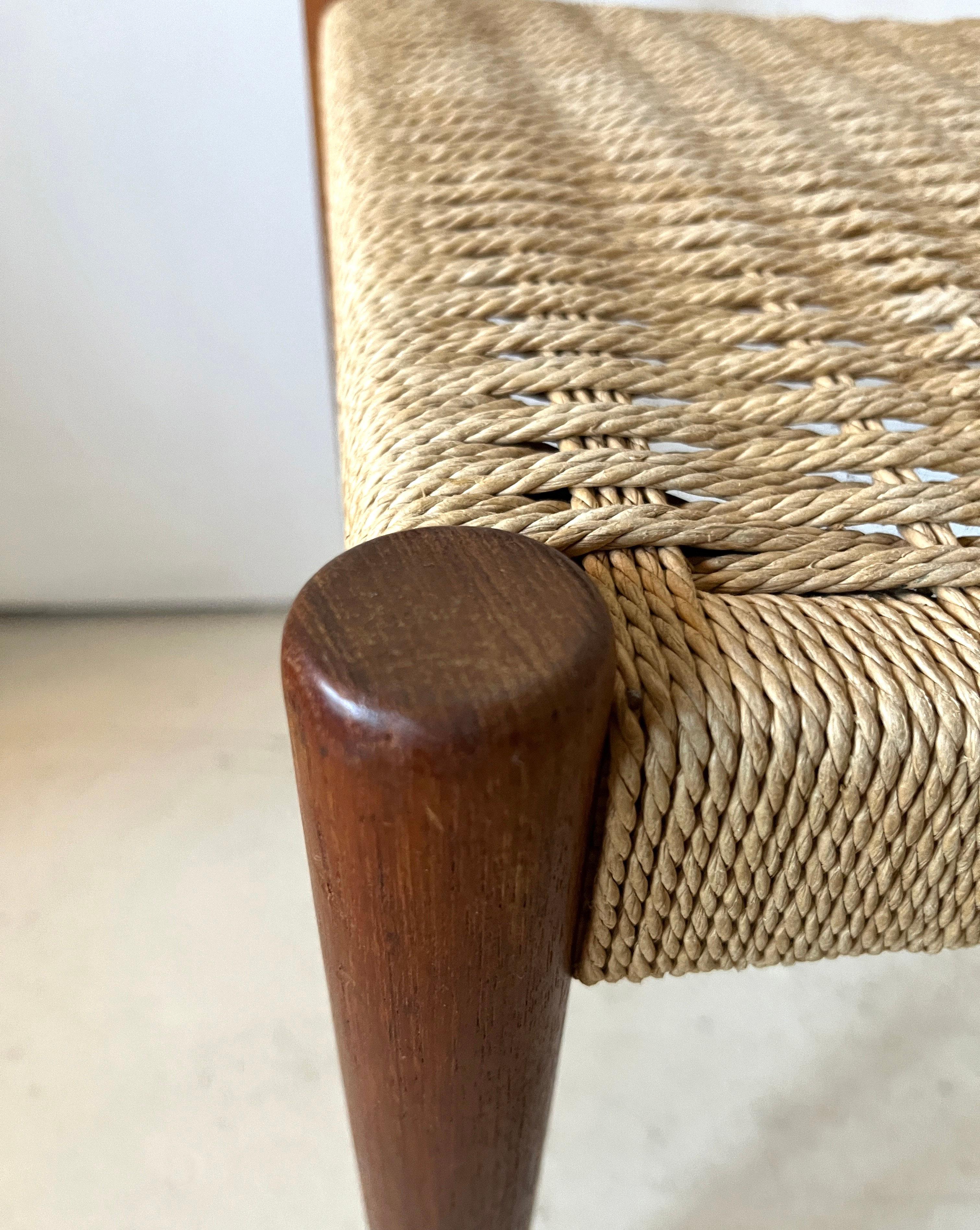 Teak Danish Modern Dining Chair by Poul Volther for Frem Røjle  For Sale 2