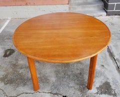 Teak Danish Modern Expanding Dining Table