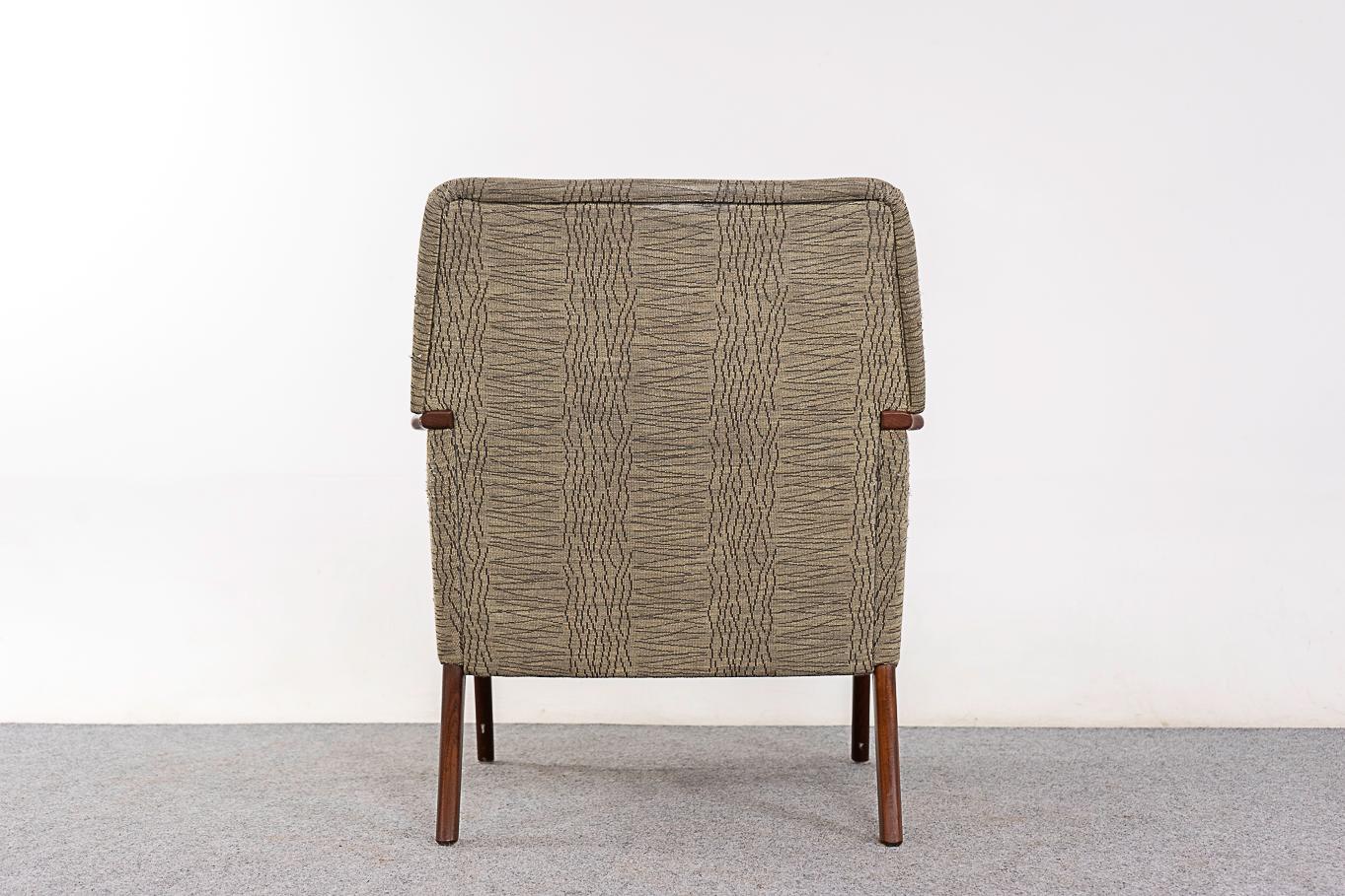 Teak Danish Modern Lounge Chair For Sale 3