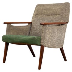 Chaise longue danoise moderne en teck