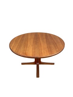 Teak Danish Round Dining Table