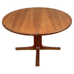 Teak Danish Round Dining Table