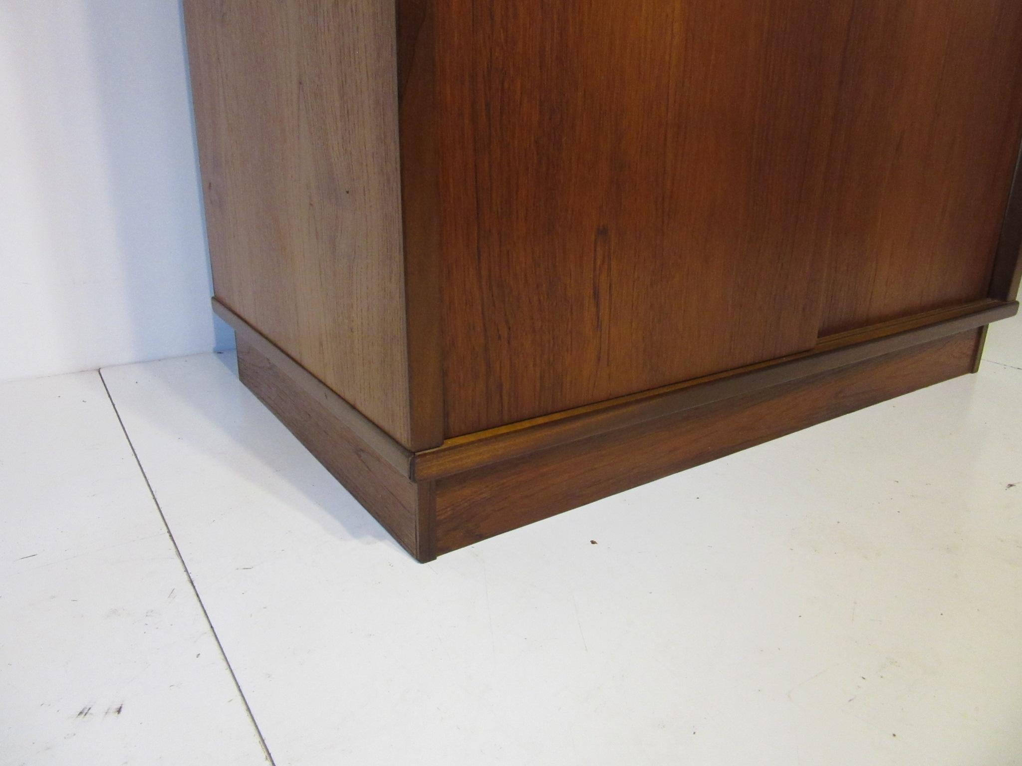 20th Century Teak Danish Wardrobe or Armoire in the style of Arne Vodder
